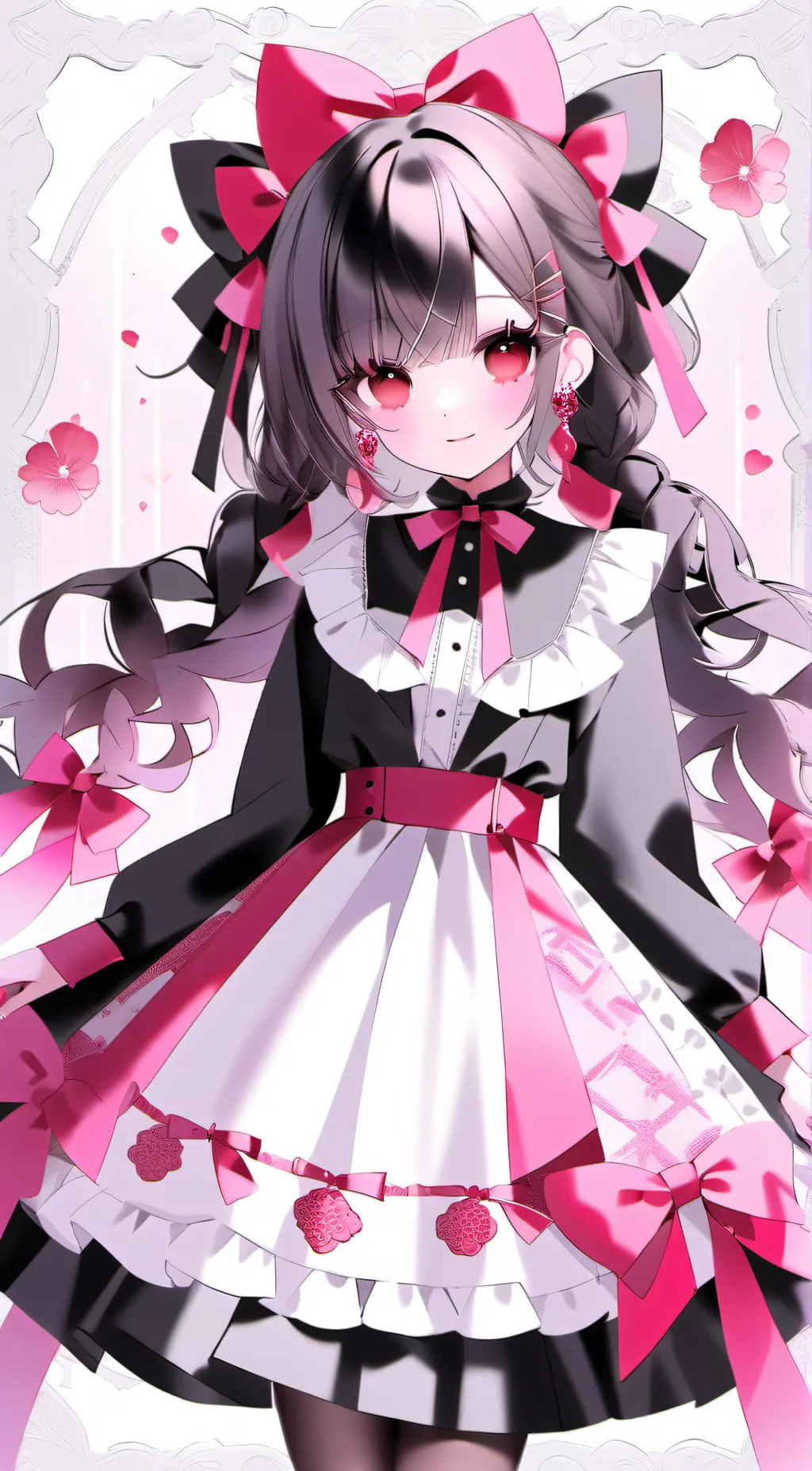 ai character: mha+museum background