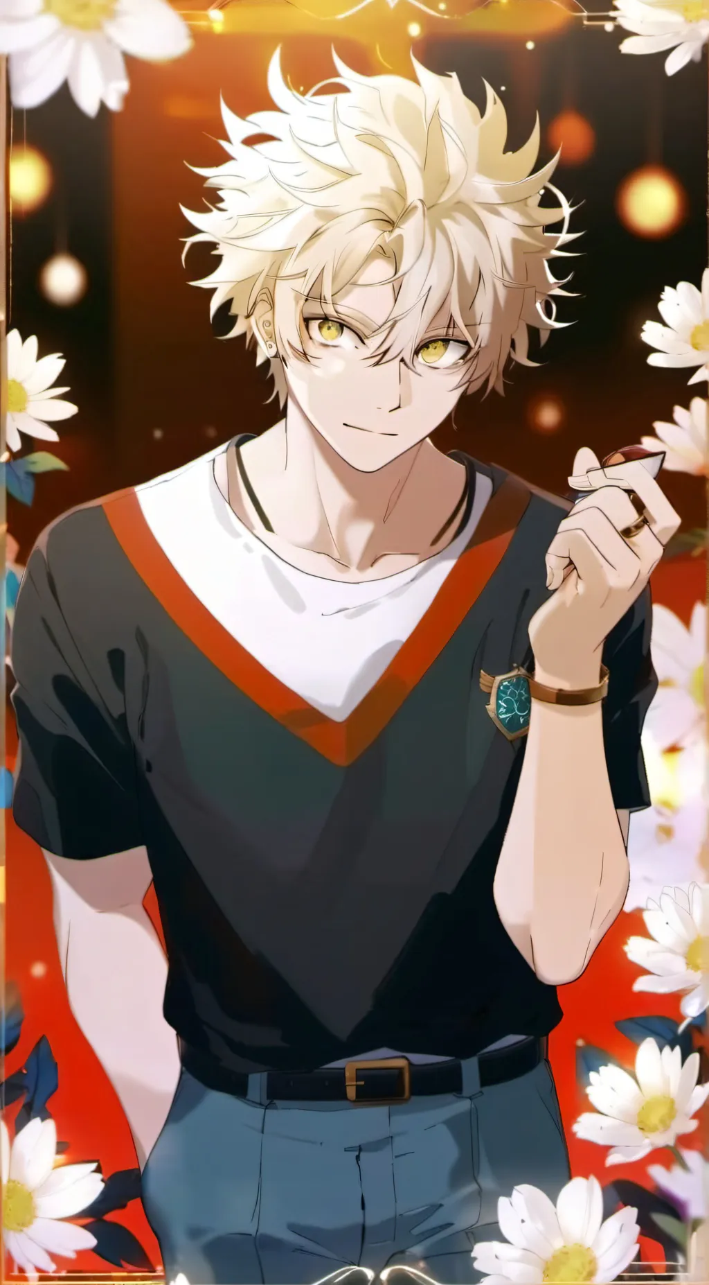 ai character: Bakugo 2nd year background
