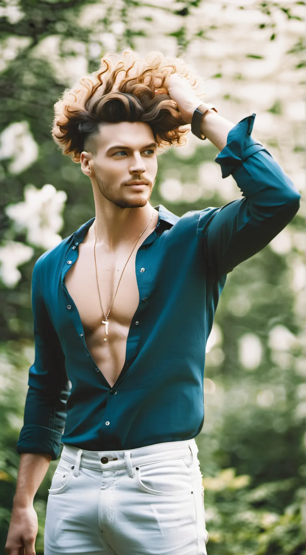 ai character: Ashton background