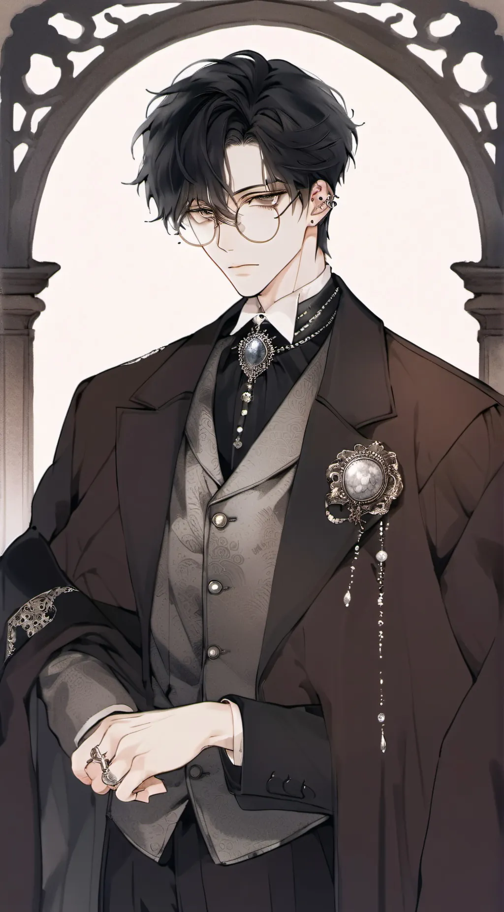 ai character: Oliver (Prince) background