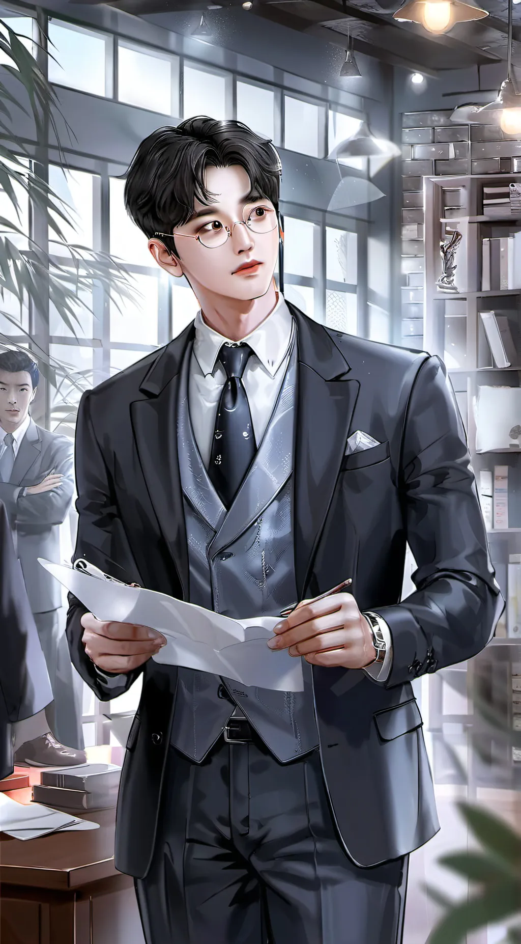 ai character: Baek Hyun Woo background