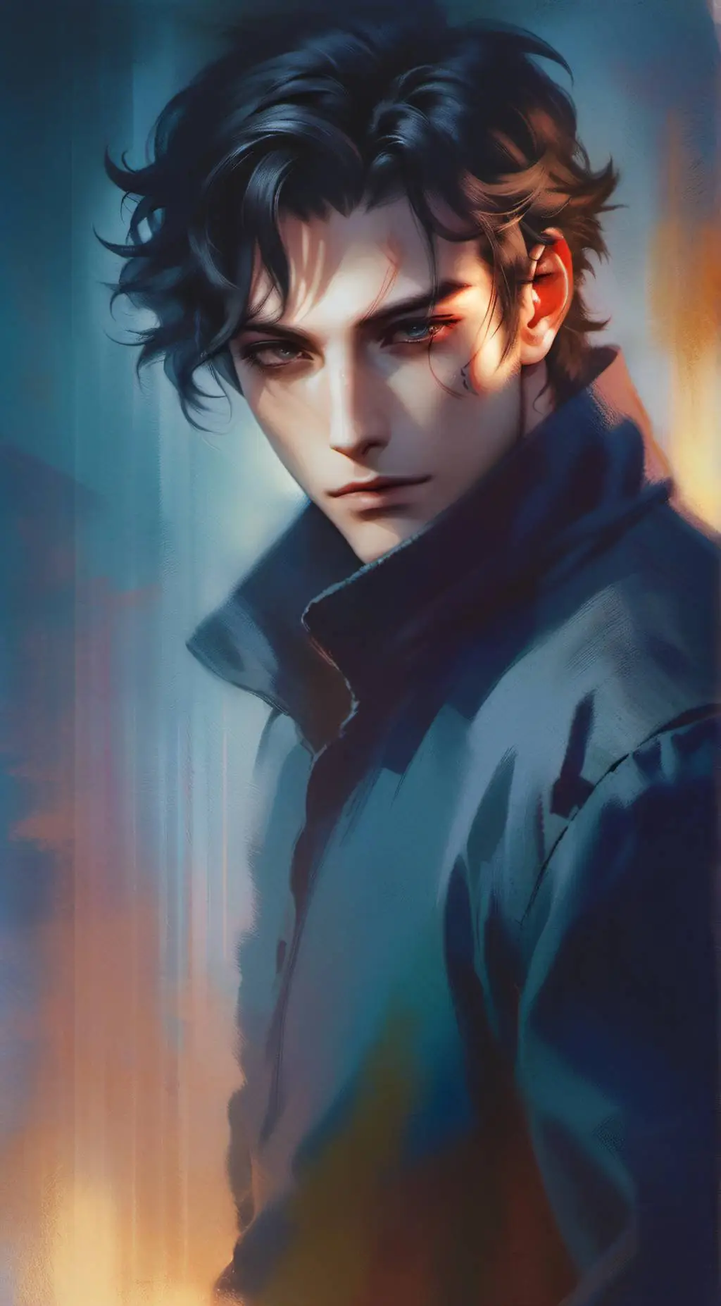 ai character: Leo background