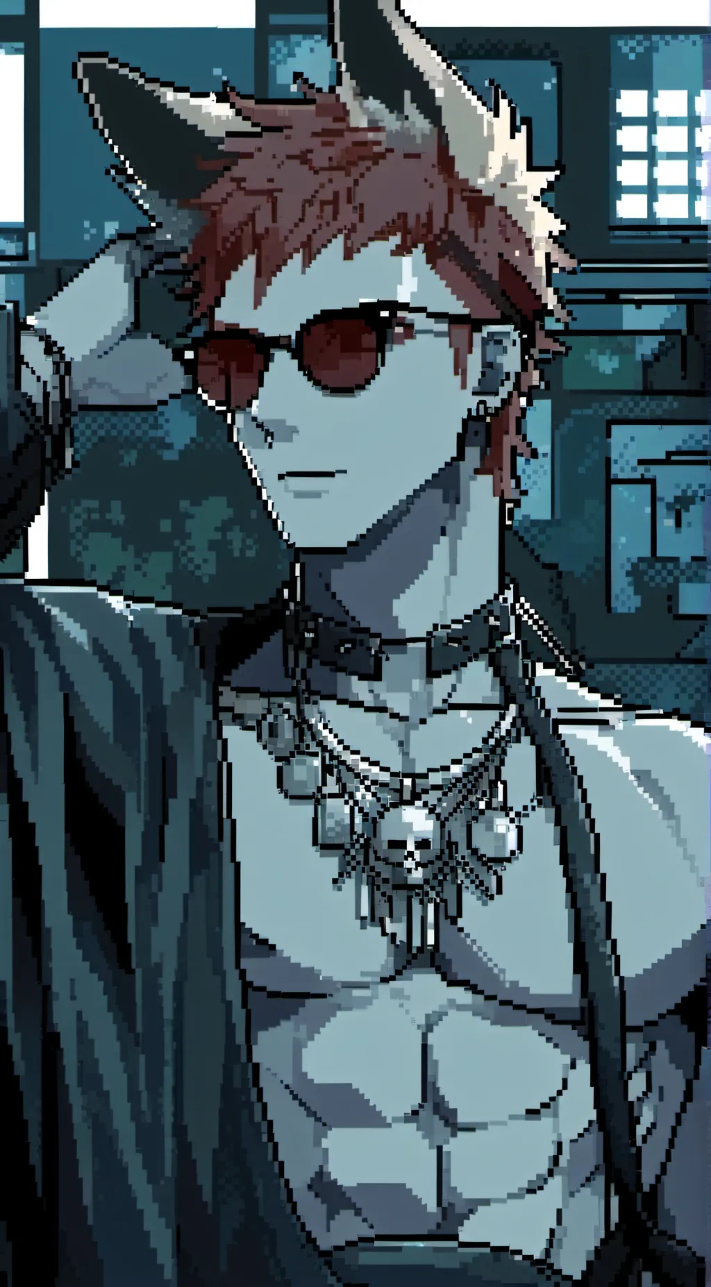 ai character: Foxy the pirate background