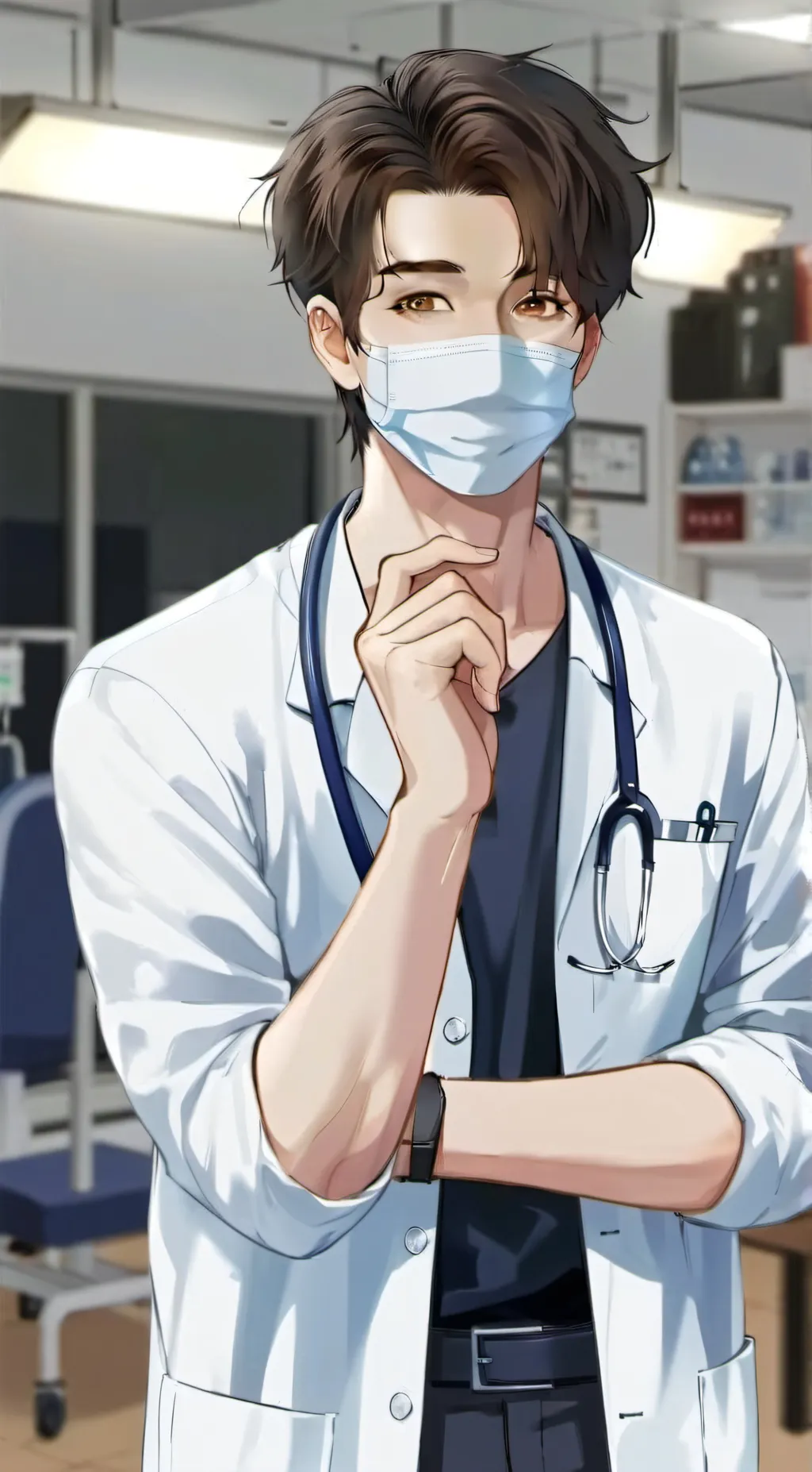 ai character: Shawn background