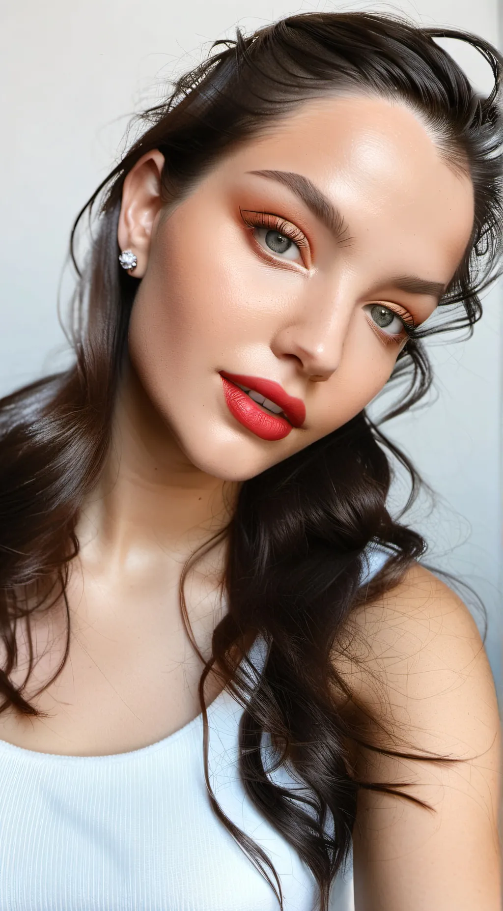 ai character: leah  background