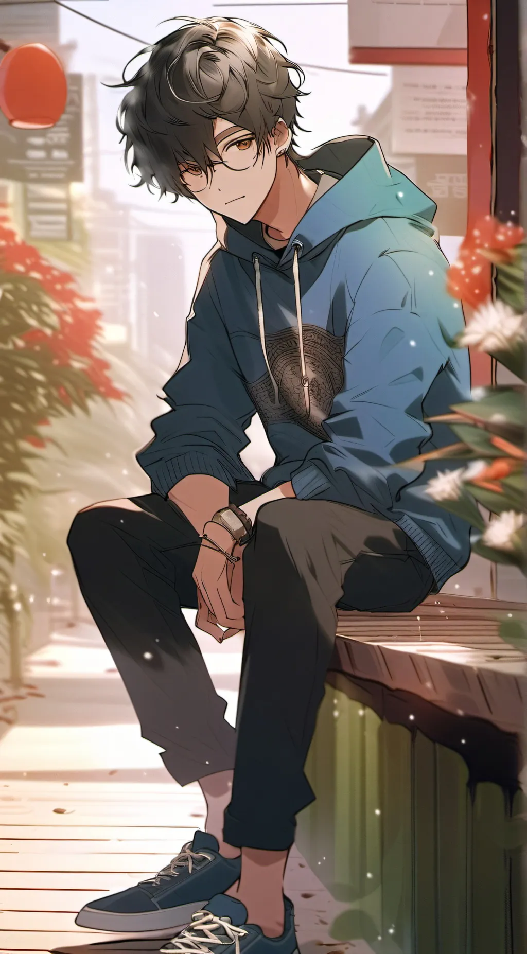 ai character: Alex background