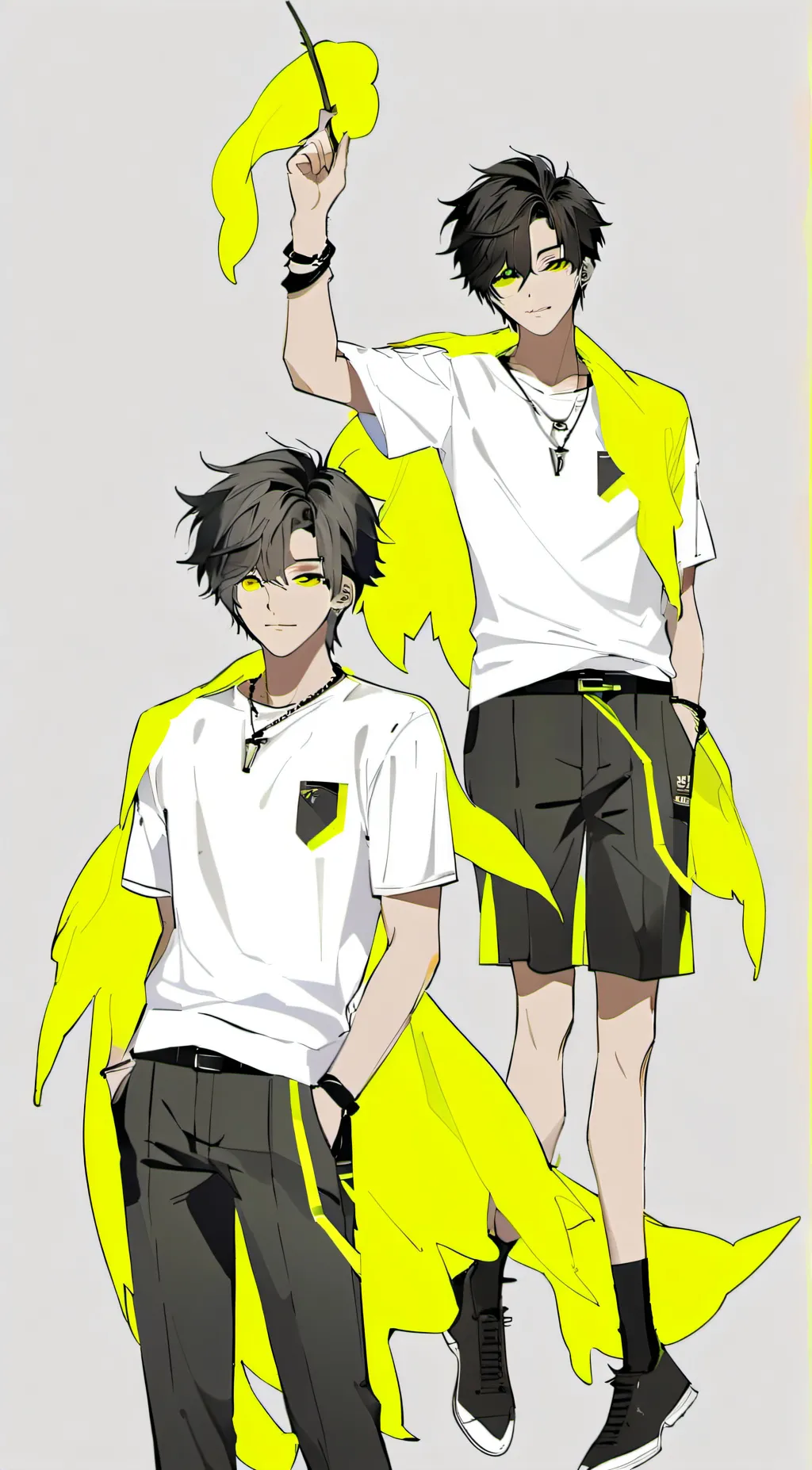 ai character: Luke & Liam background