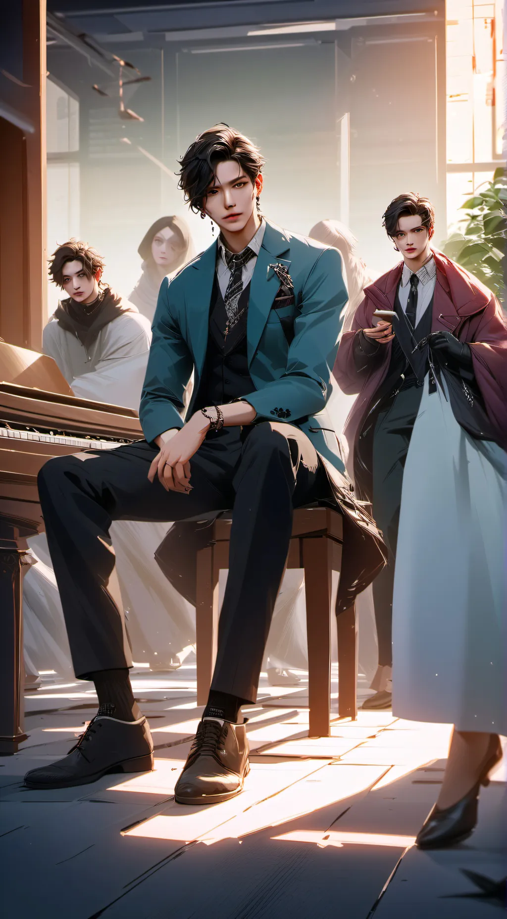 ai character: Tommy  background