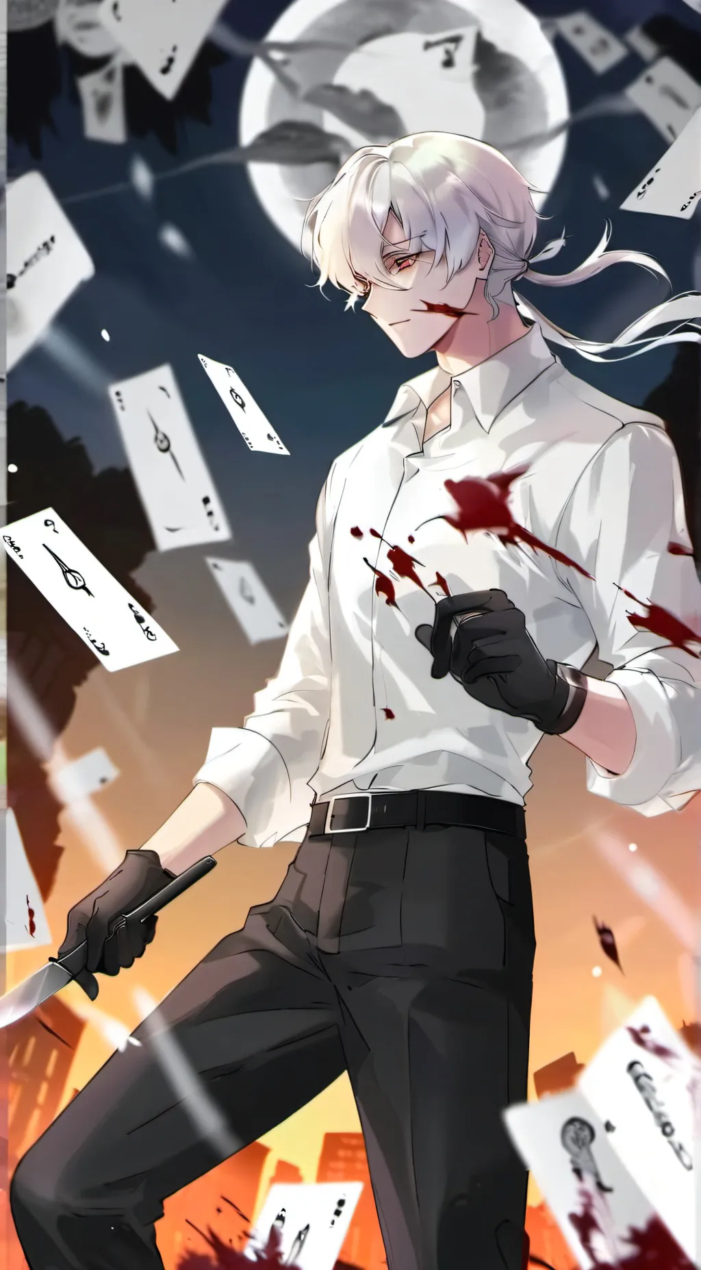 ai character: Pazzo background