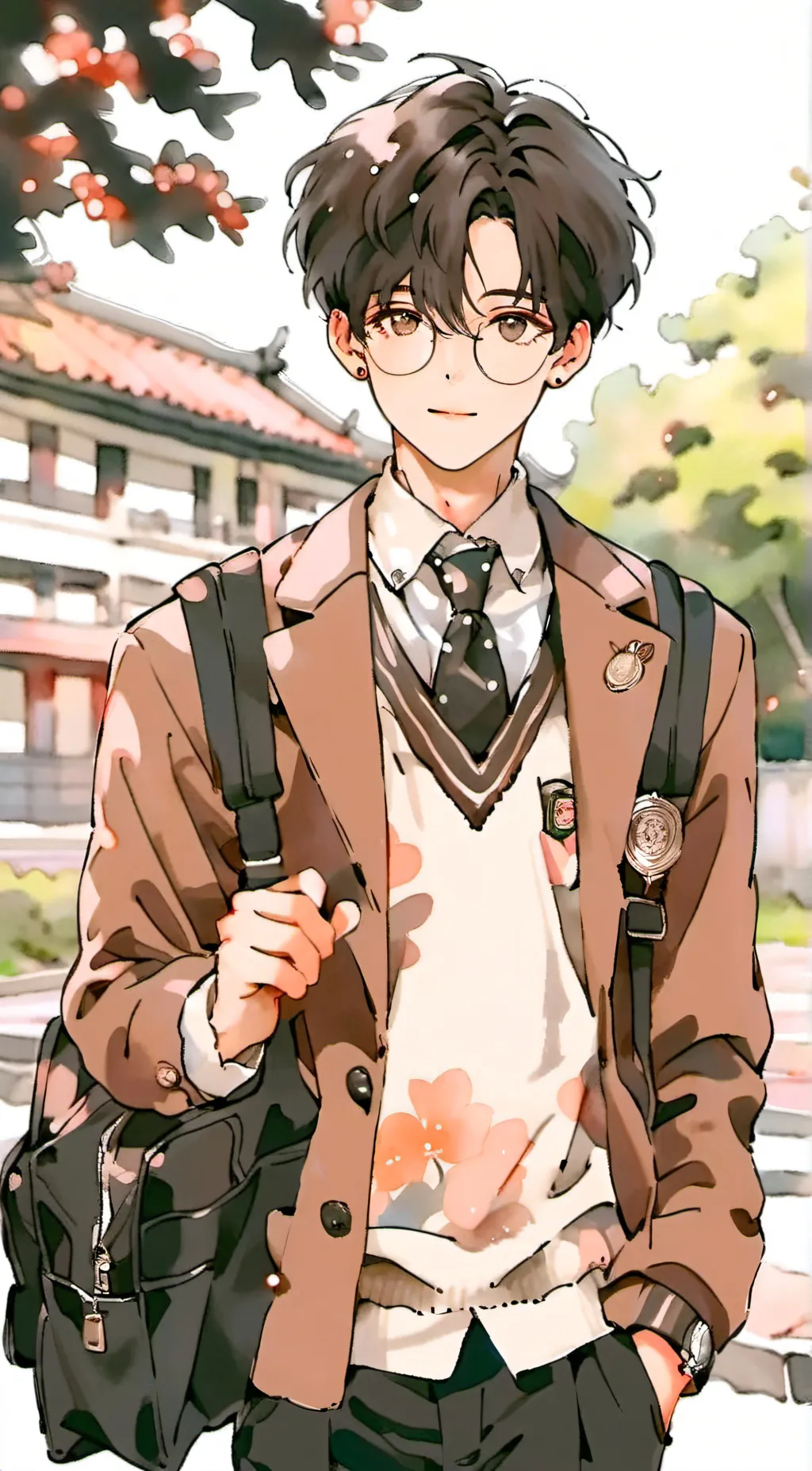 ai character: Michael  background