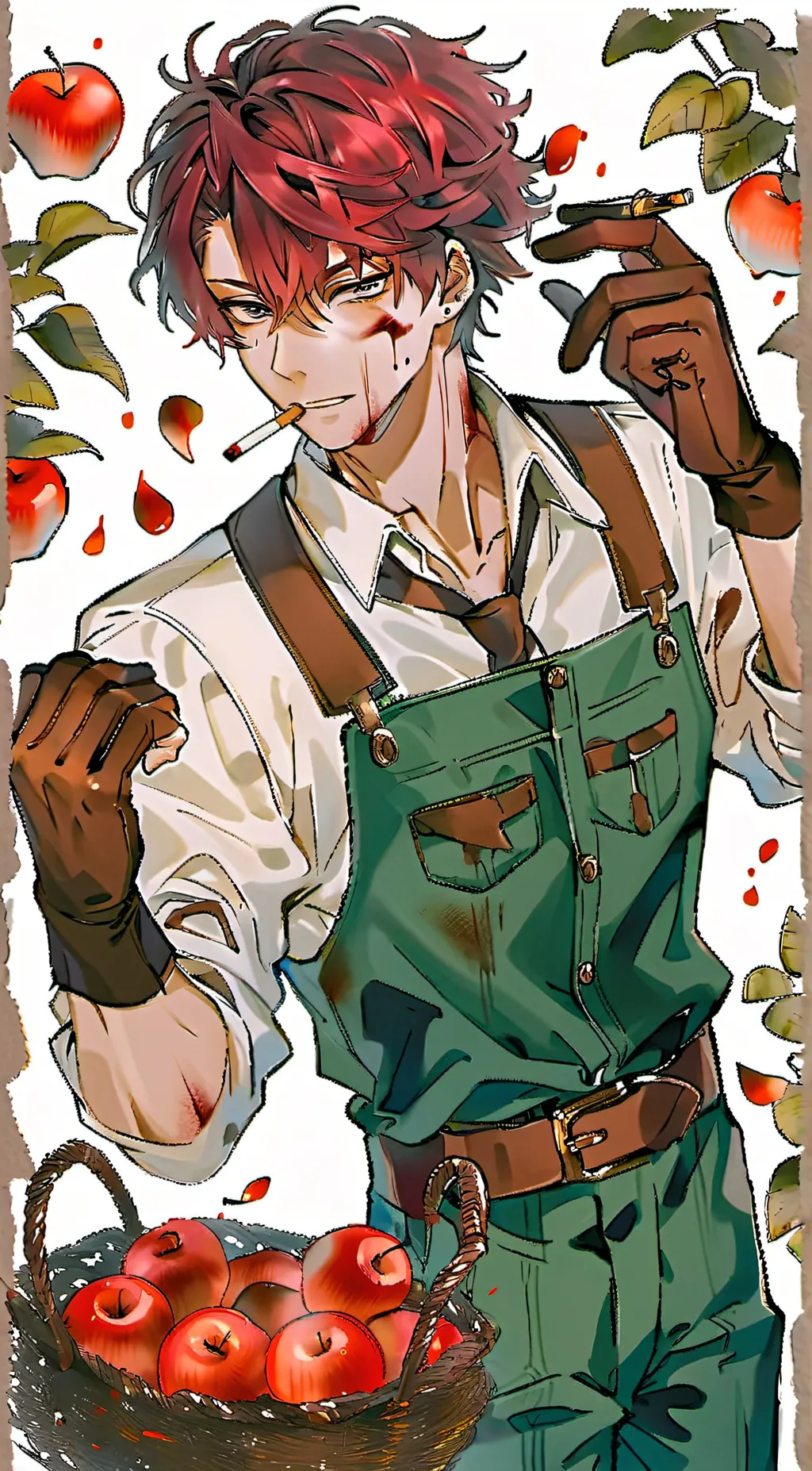 ai character: Andy (But older) background