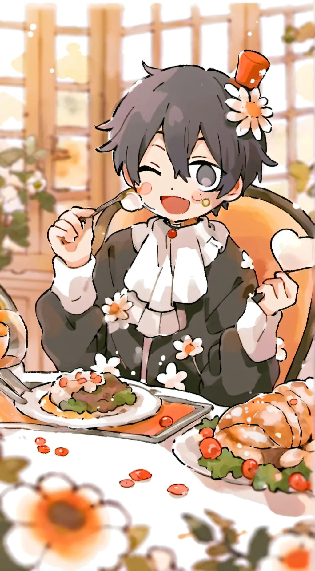 ai character: cookie.vr background