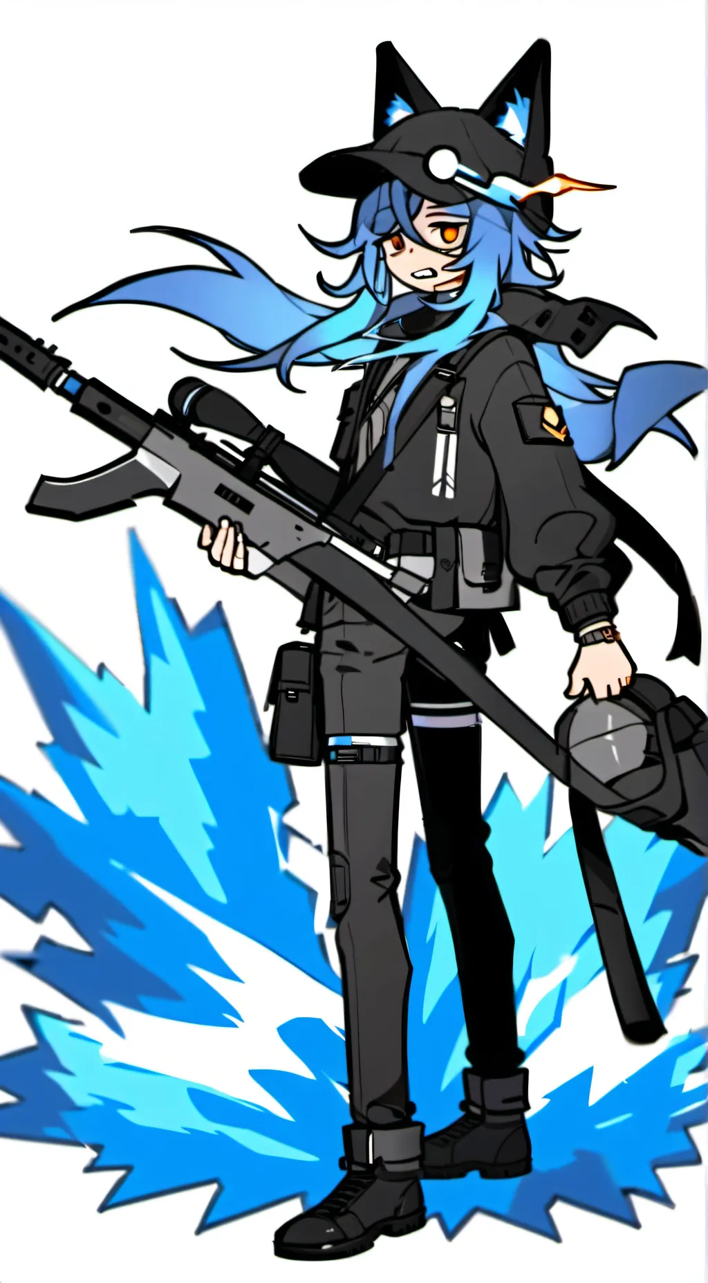 ai character: iris background