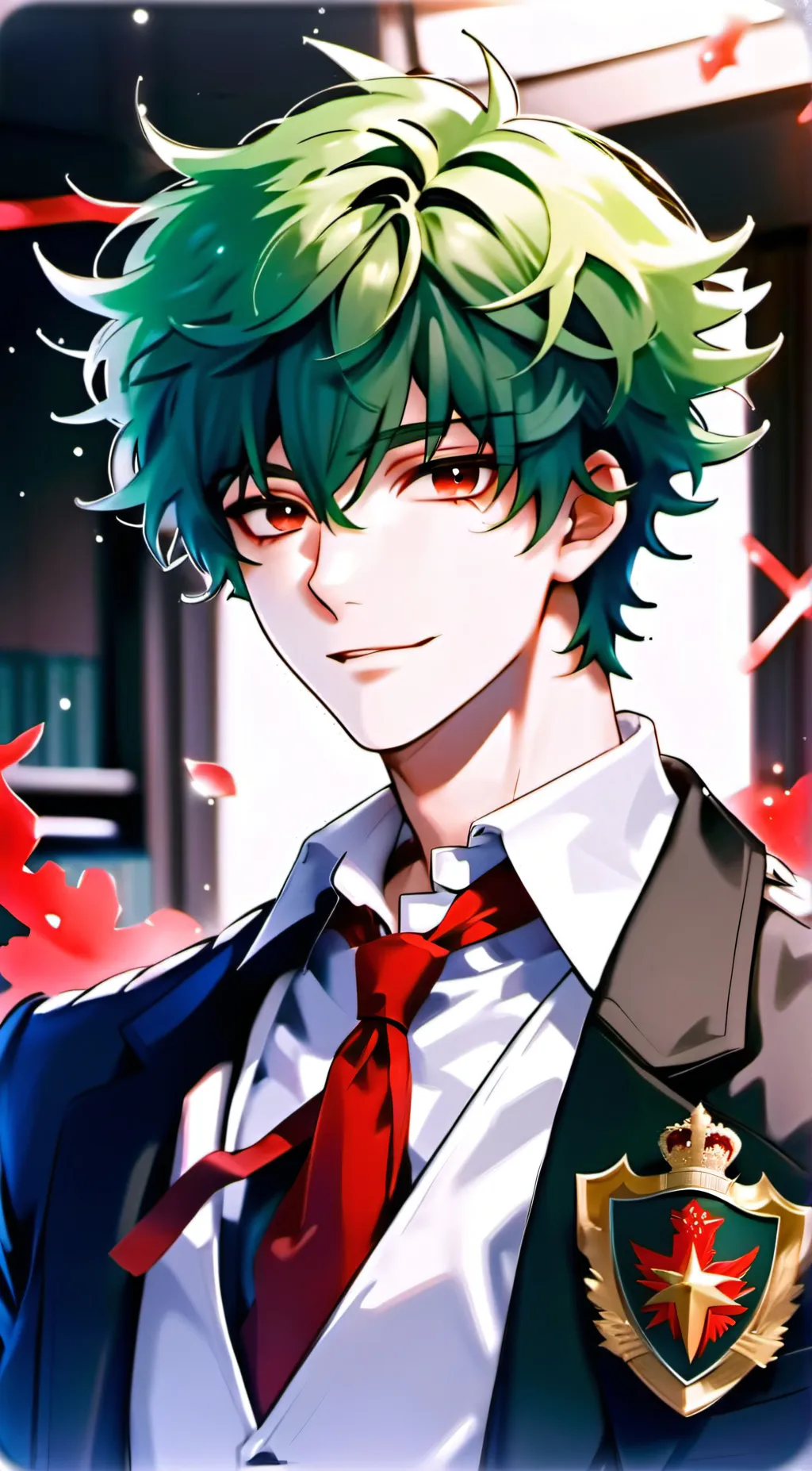 ai character: Deku Rates Kisses! background