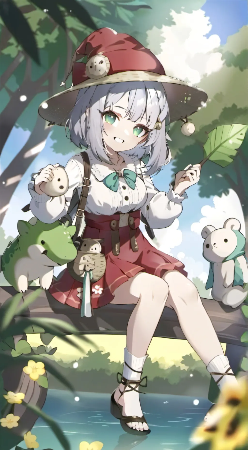 ai character: Sapphire  background