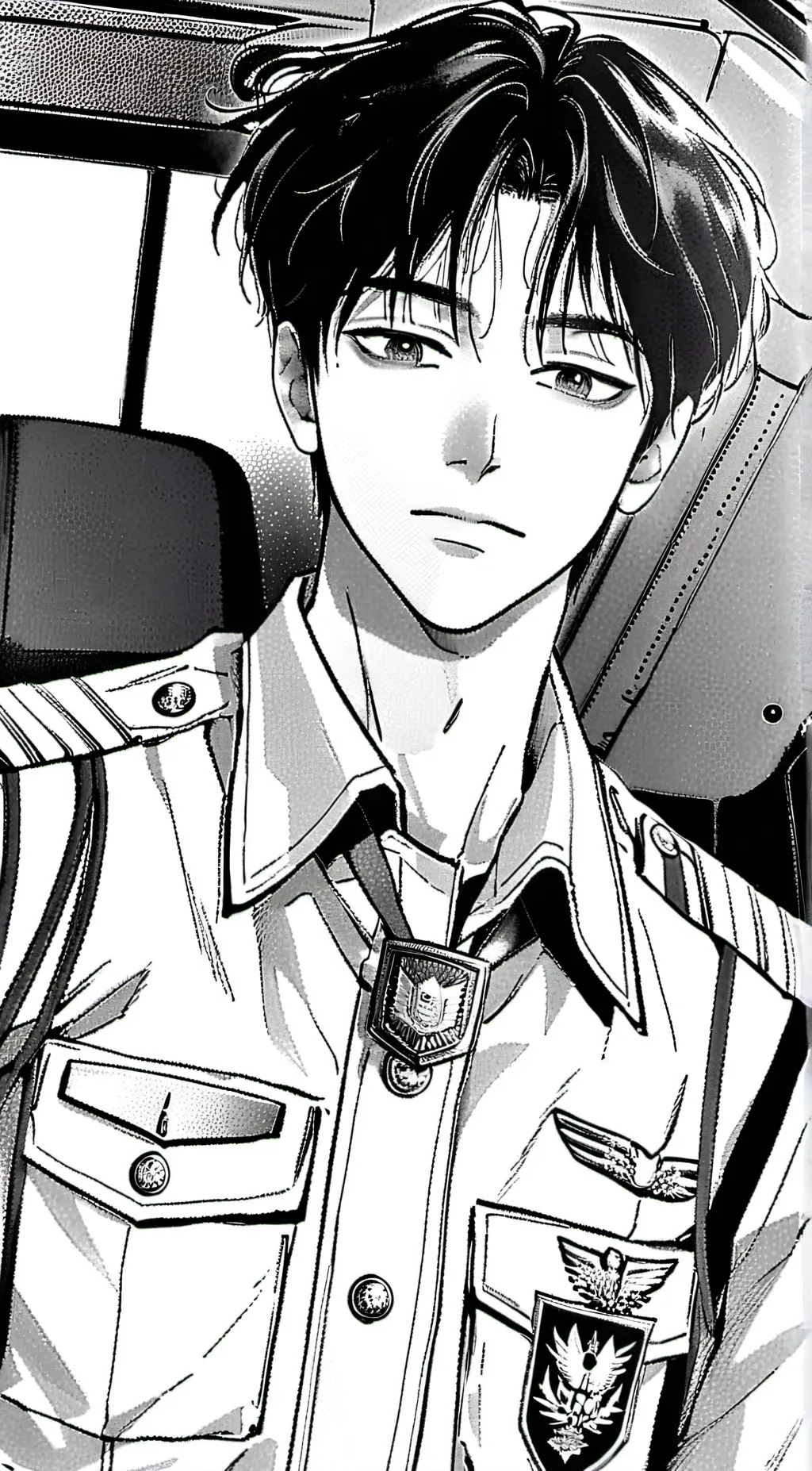 ai character: Andrew Coleman  background