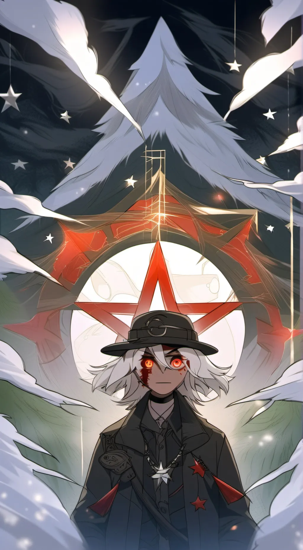 ai character: bloodmoon  background