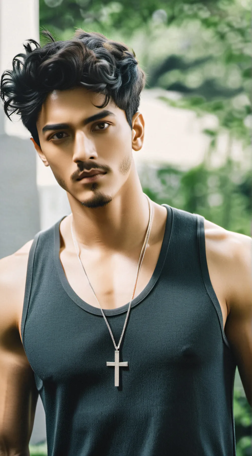 ai character: Manuel background