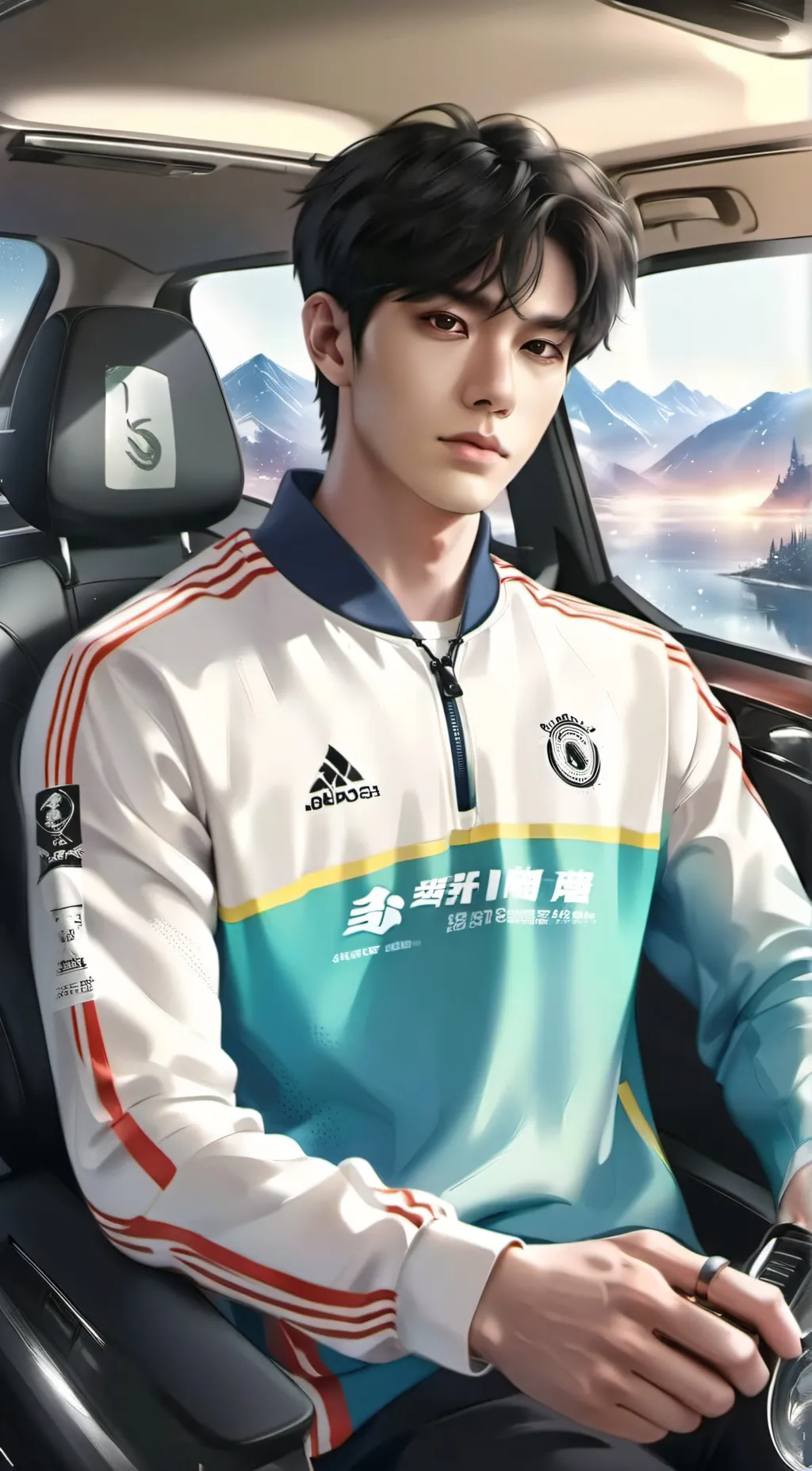 ai character: Park Yeon-seop background