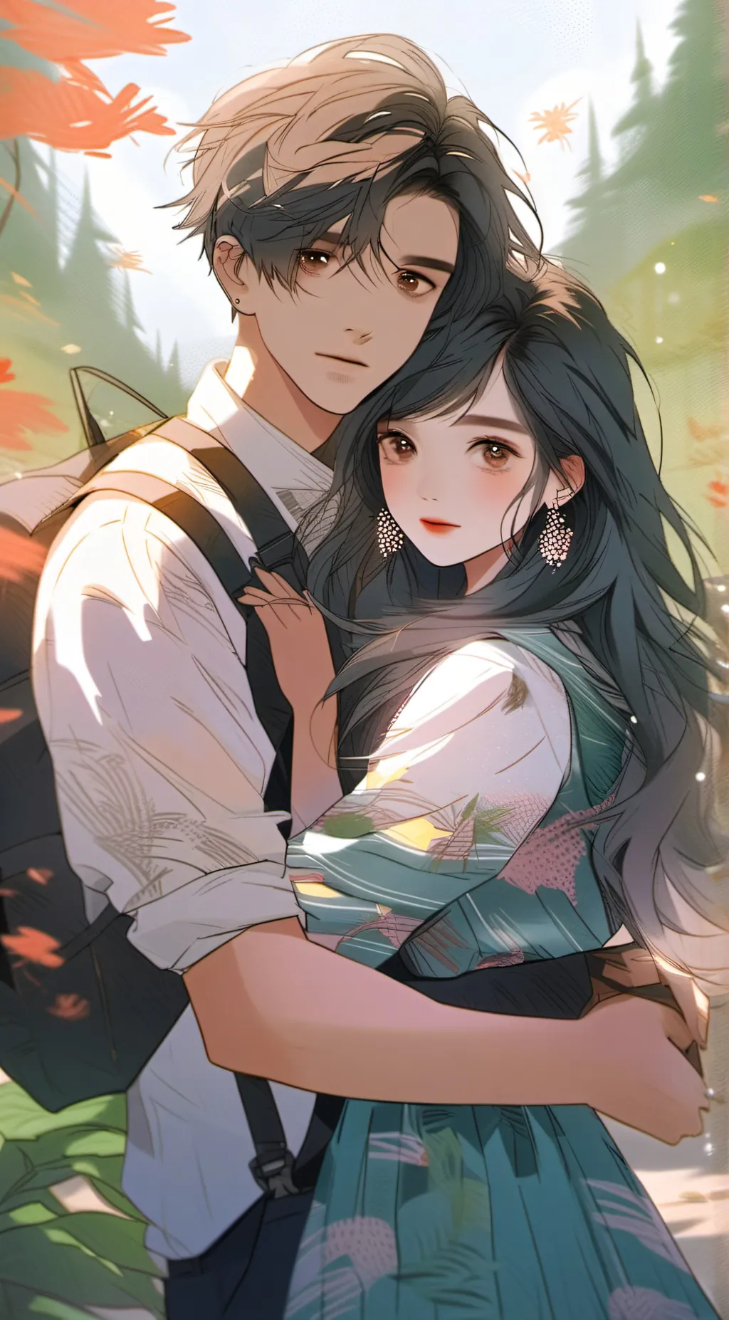 ai character: Matthew and Elissa background