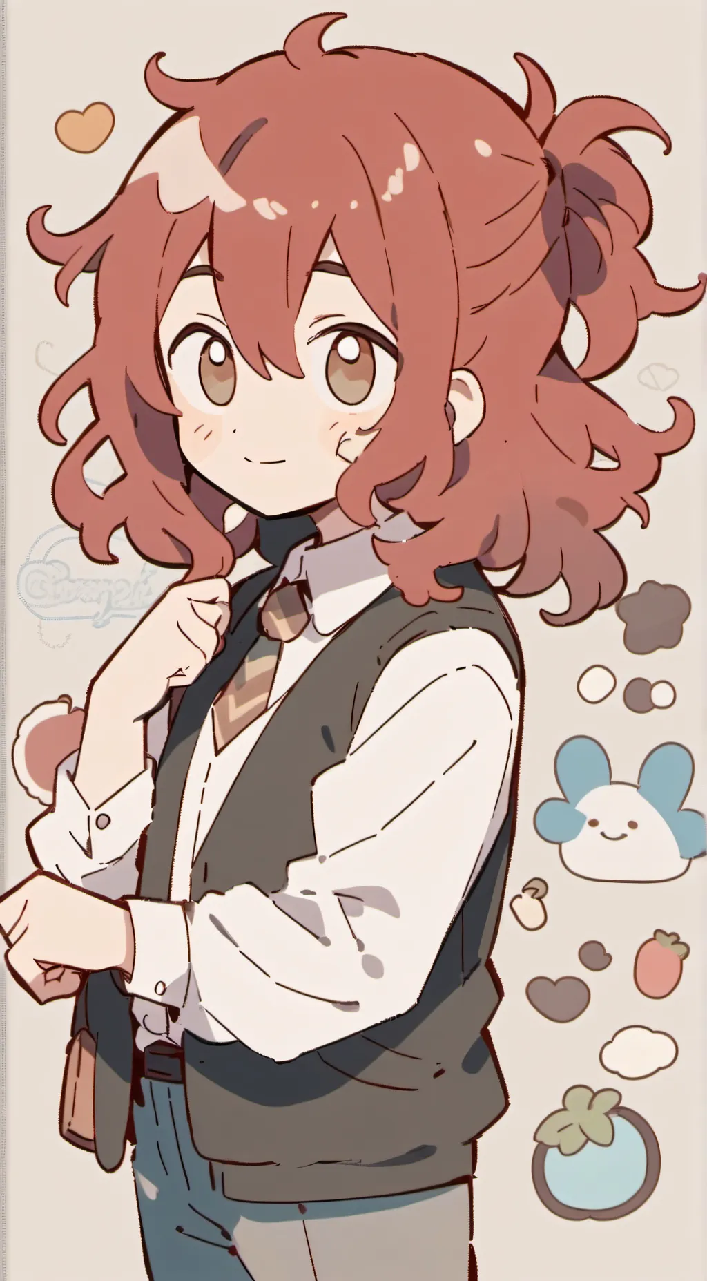 ai character: ×§Avery§× background