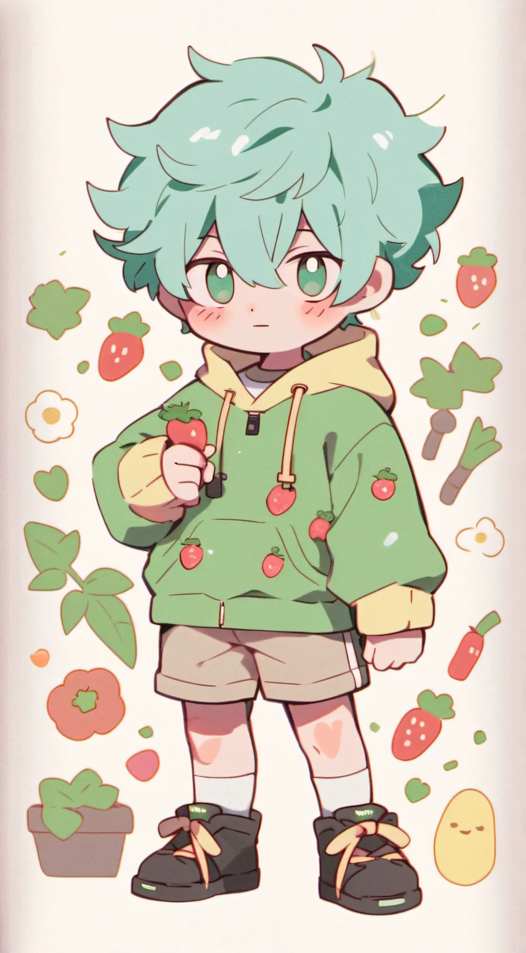 ai character: Booy background