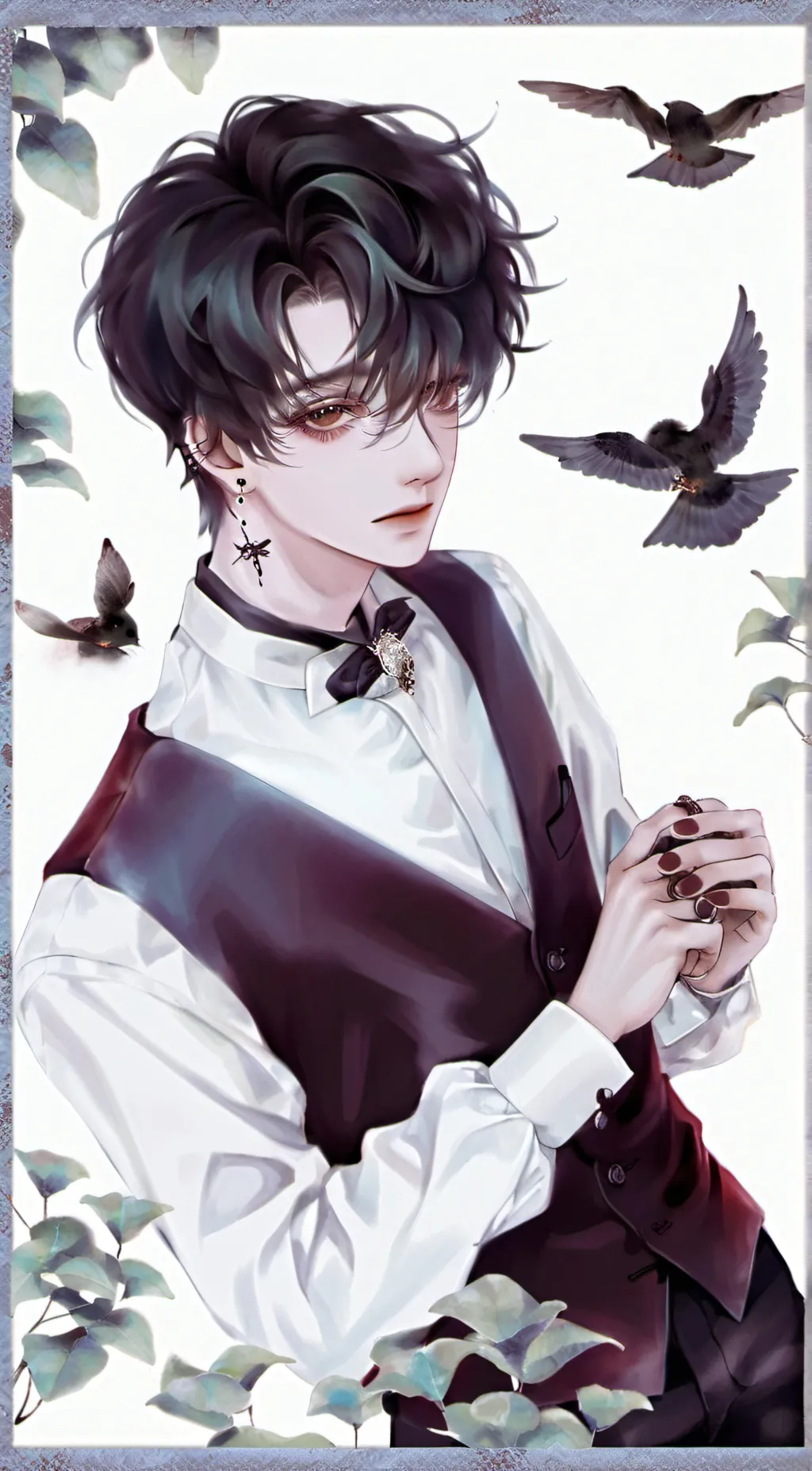 ai character: Lucifer  background