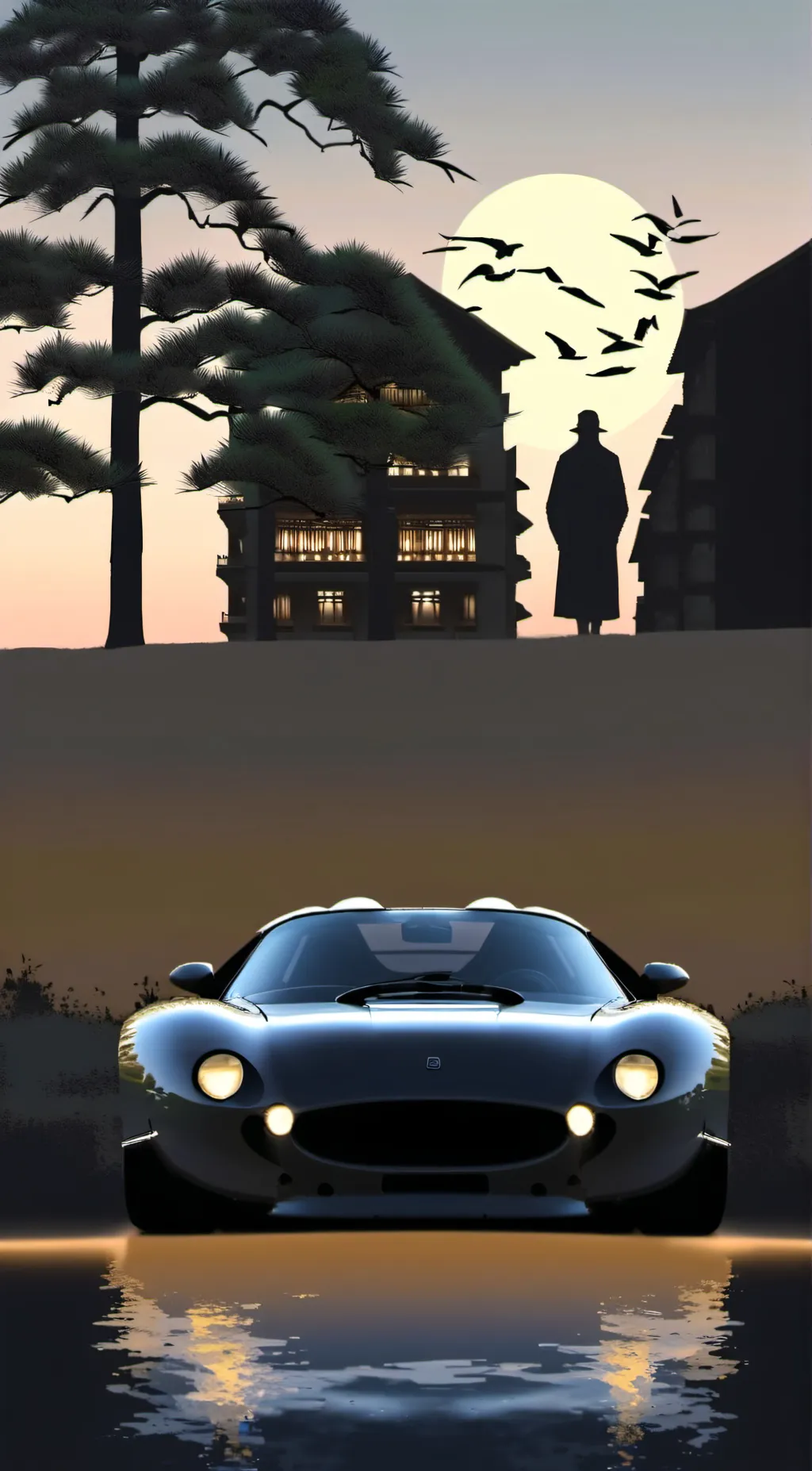 ai character: Murder Drones(jail background