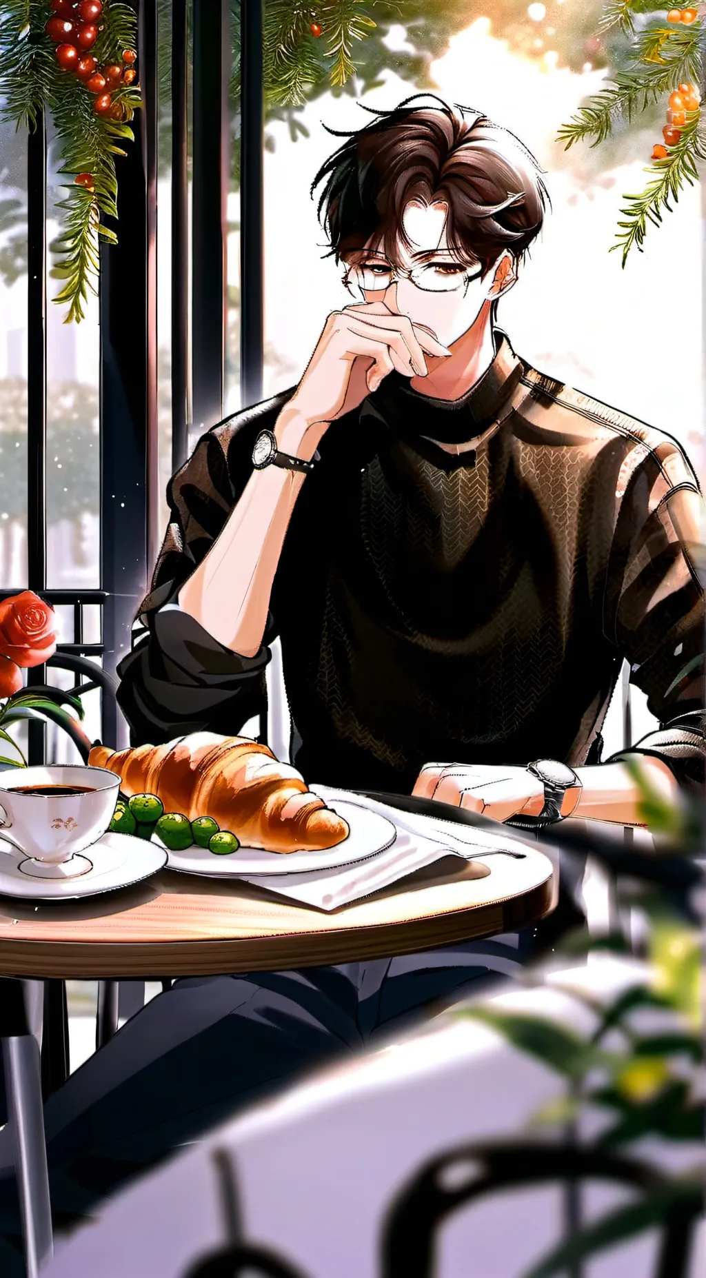 ai character: Alex background