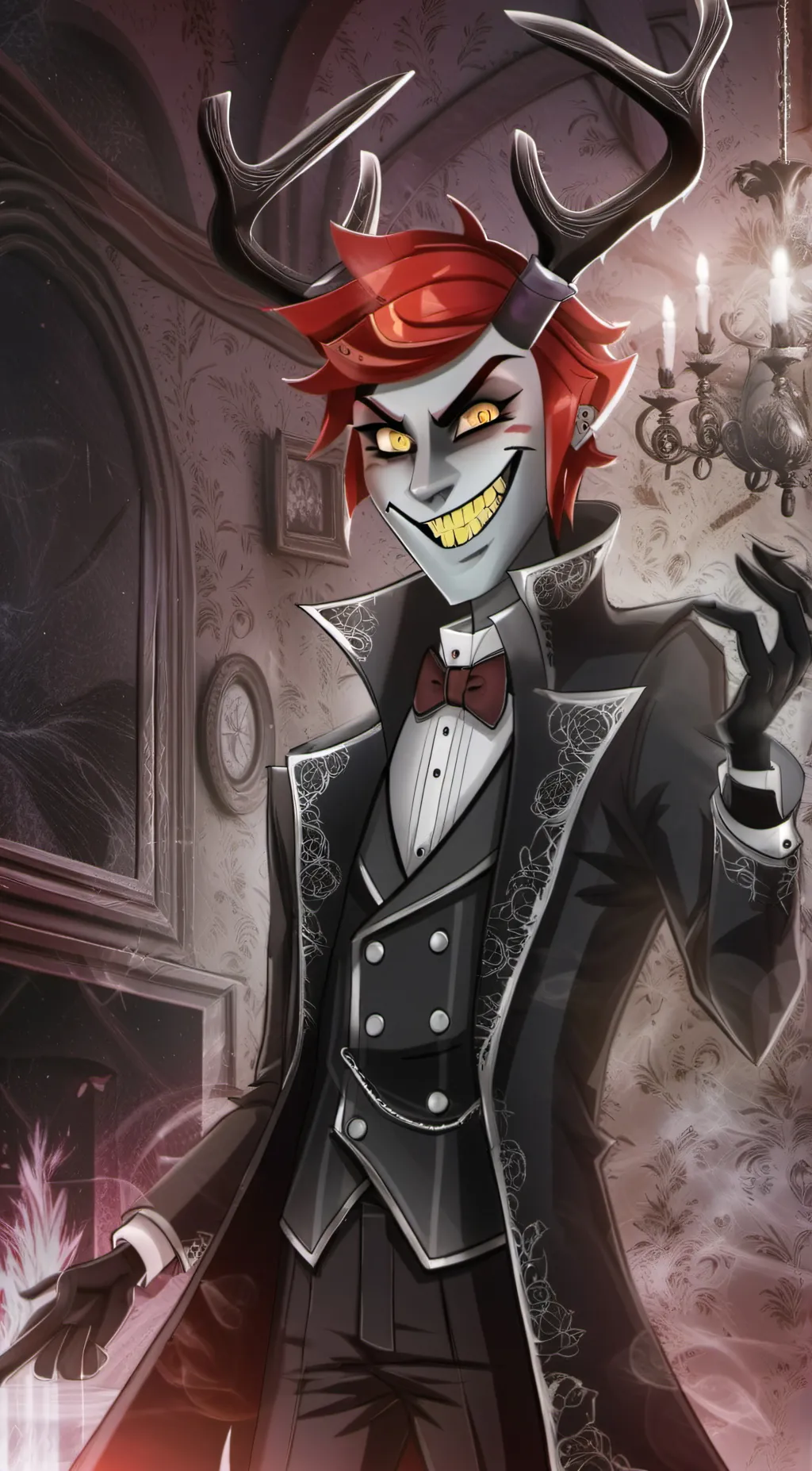 ai character: Alastor  background