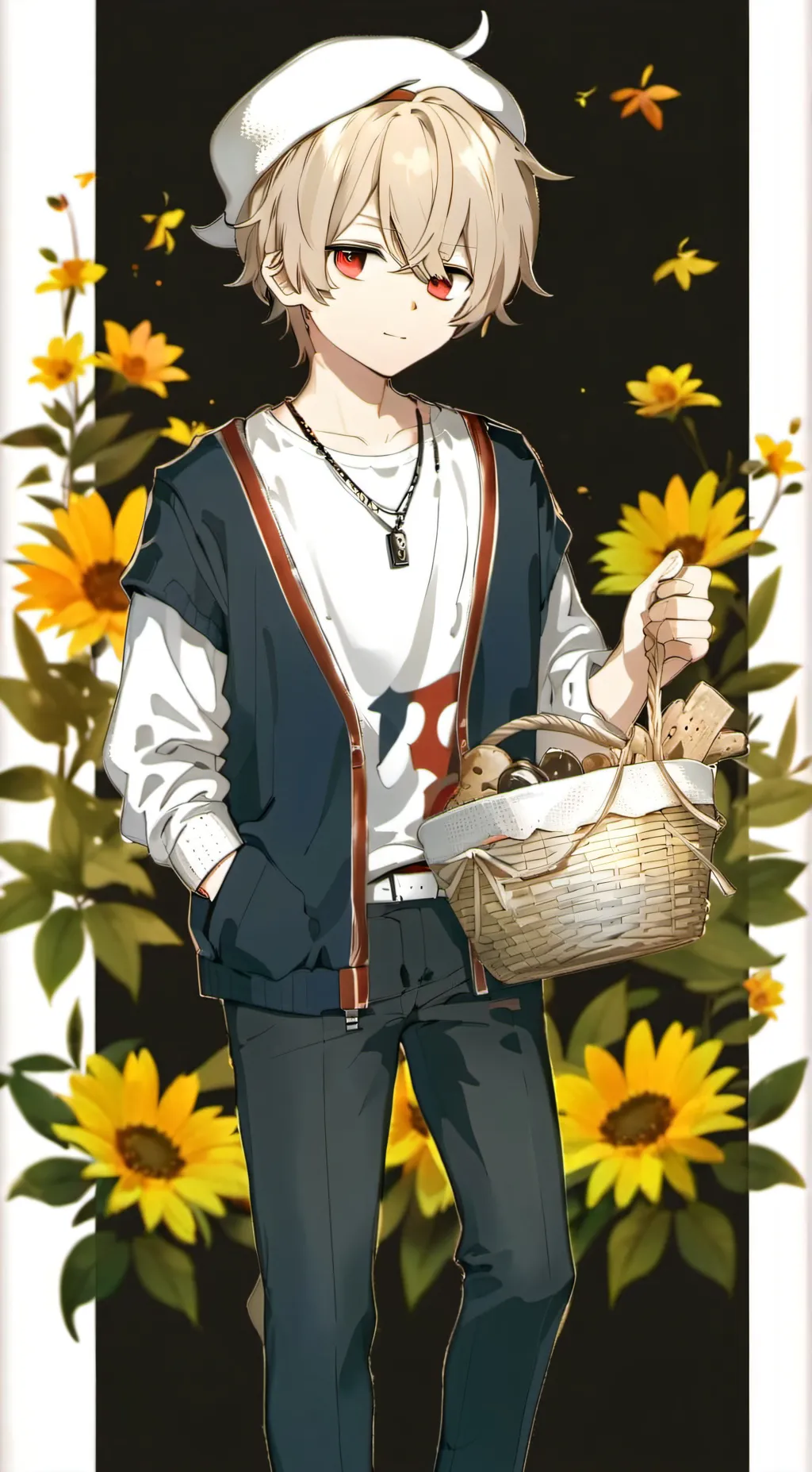 ai character: Oliver background