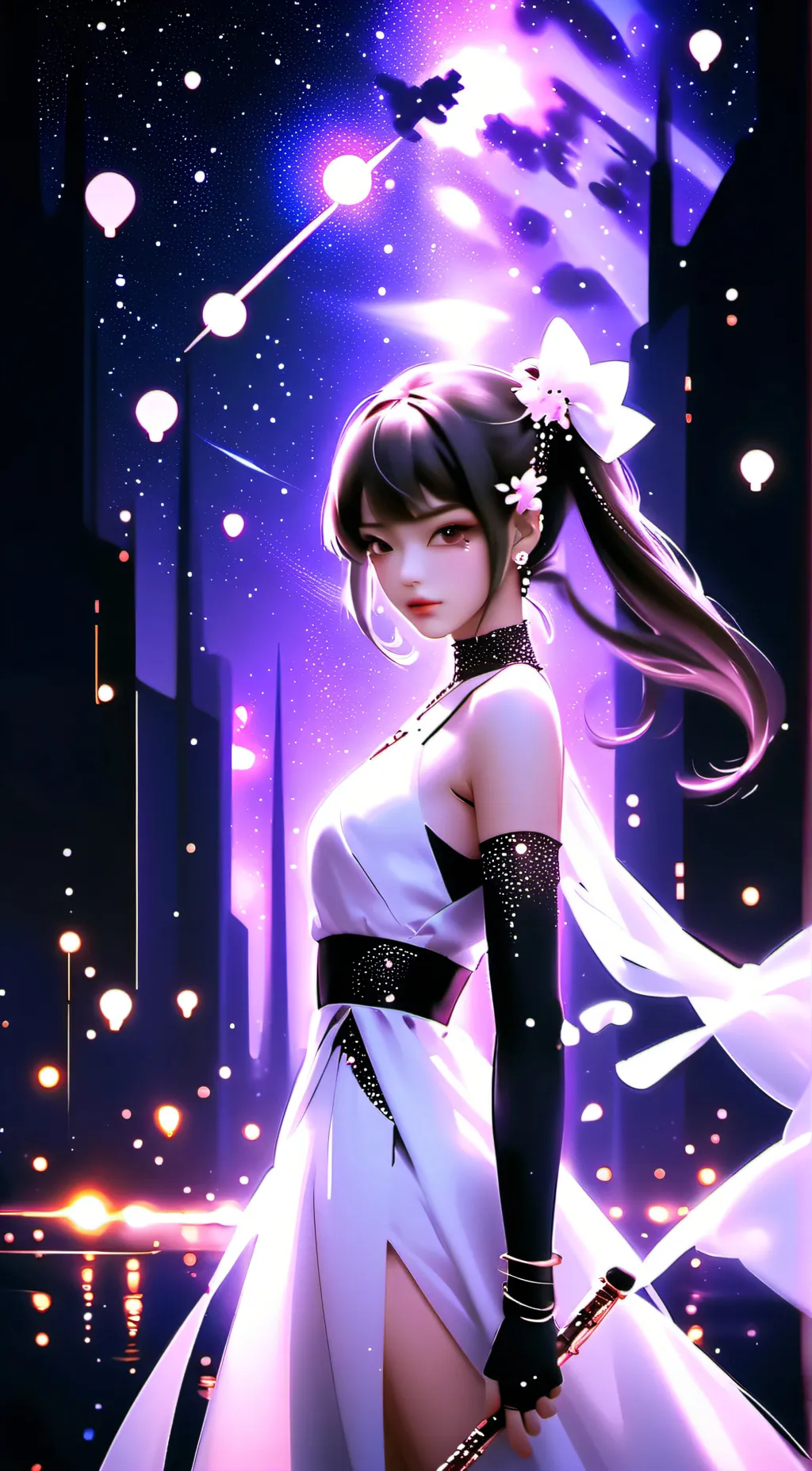 ai character: Selena background