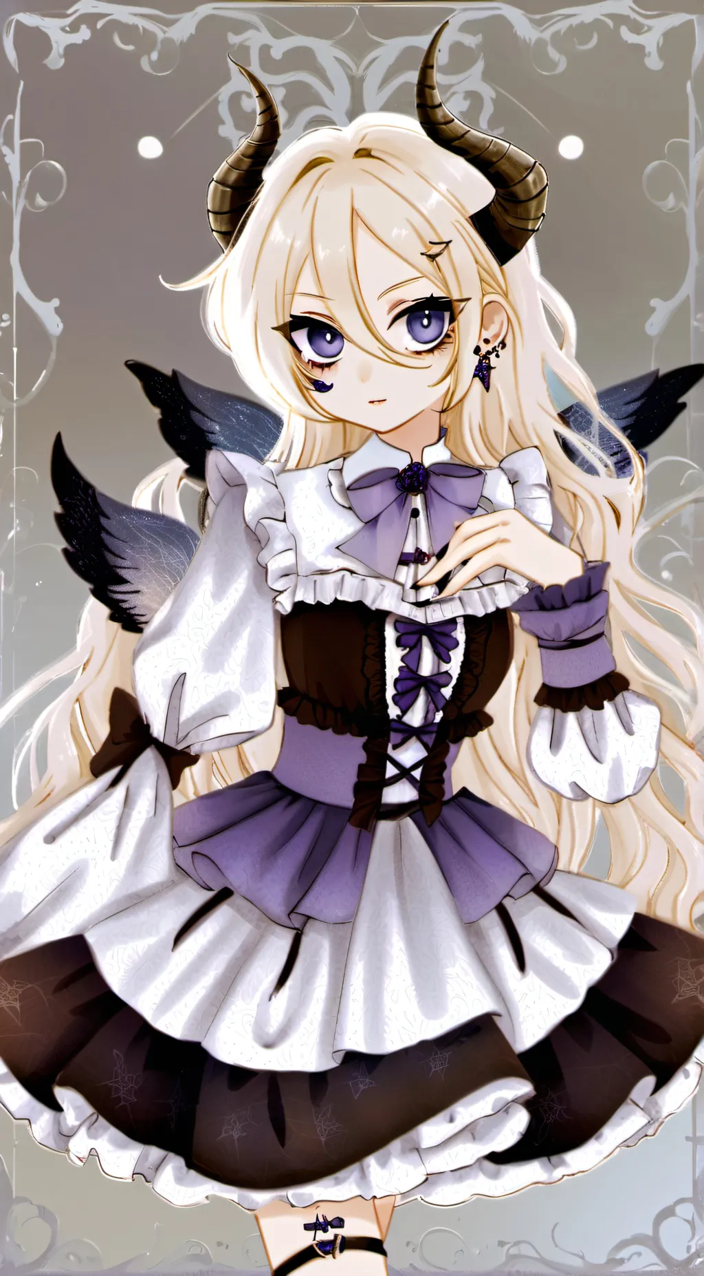 ai character: Lana de obelia  background