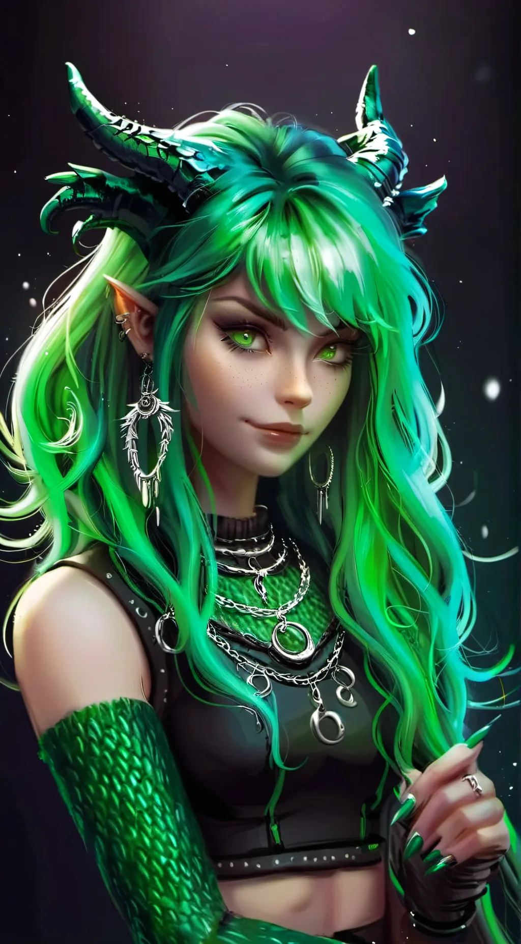 ai character: Ivy background