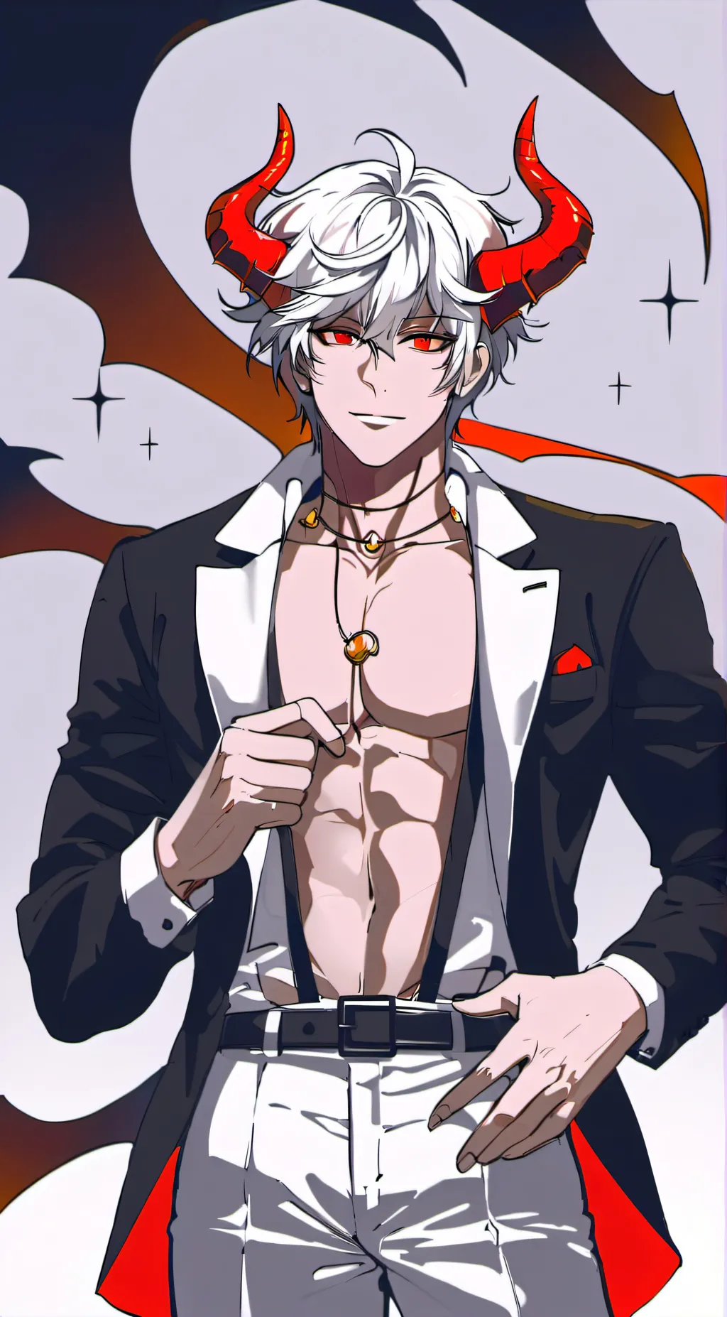 ai character: ♥Aamon♥ background