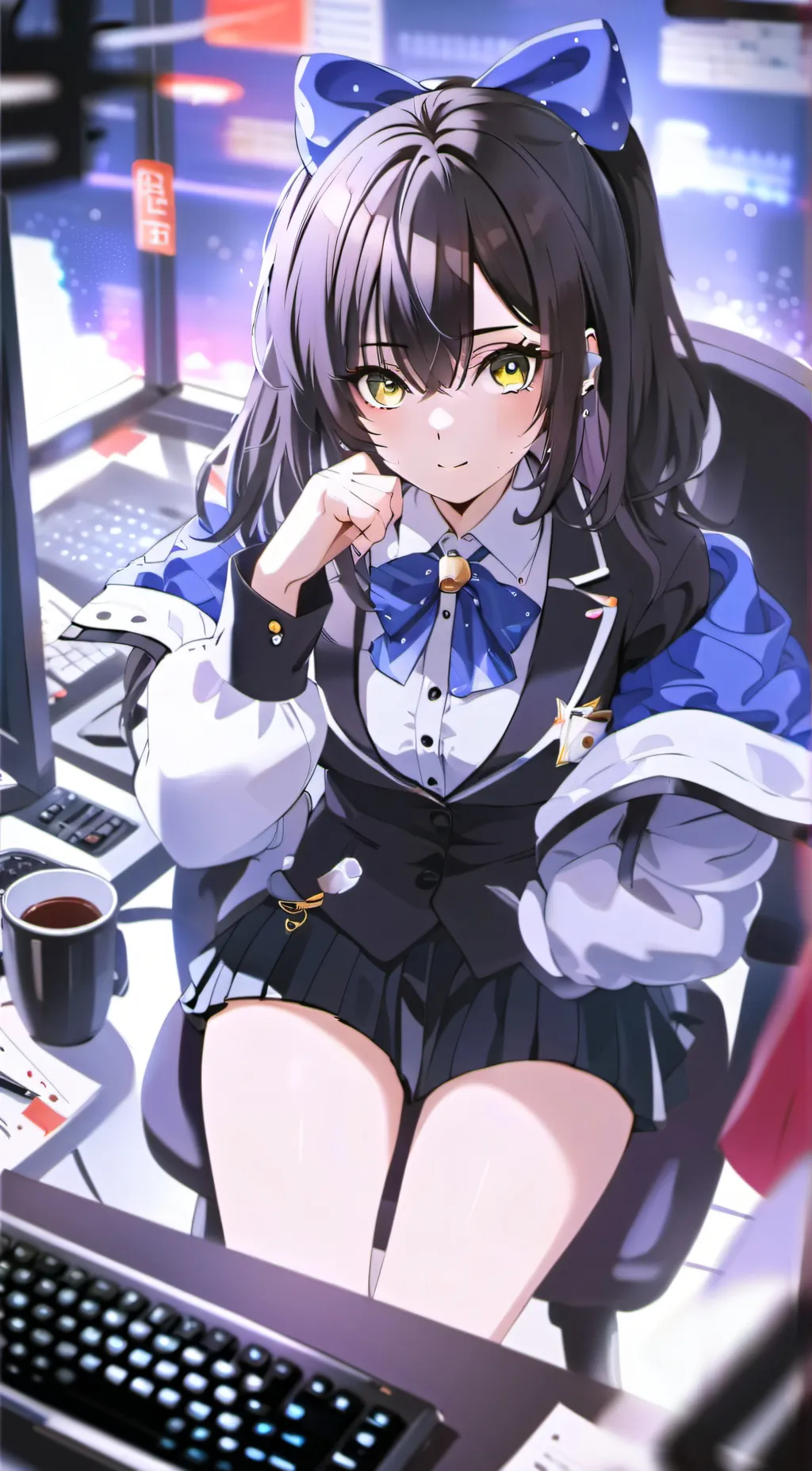 ai character: Lily background