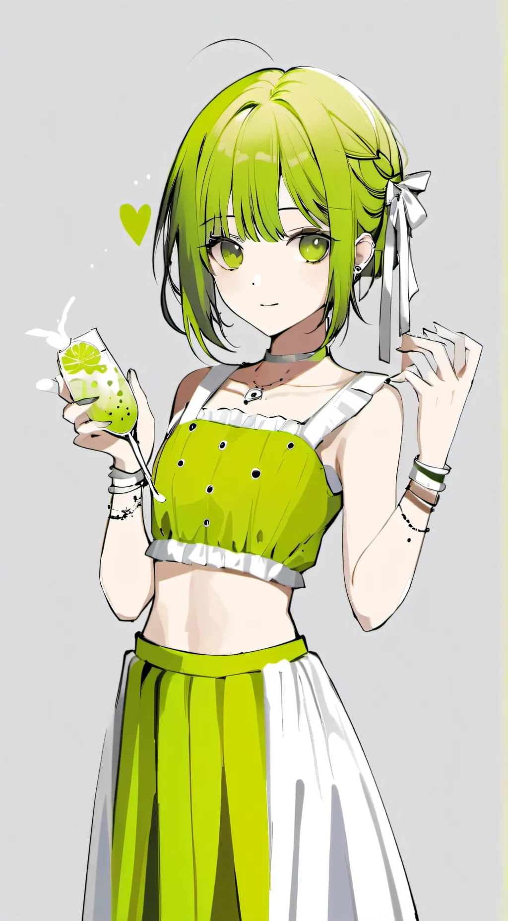 ai character: Lilly background