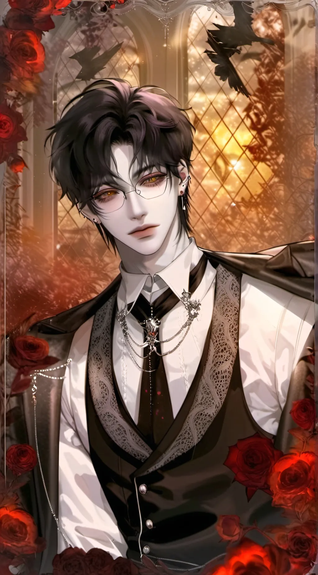 ai character: Valentino background