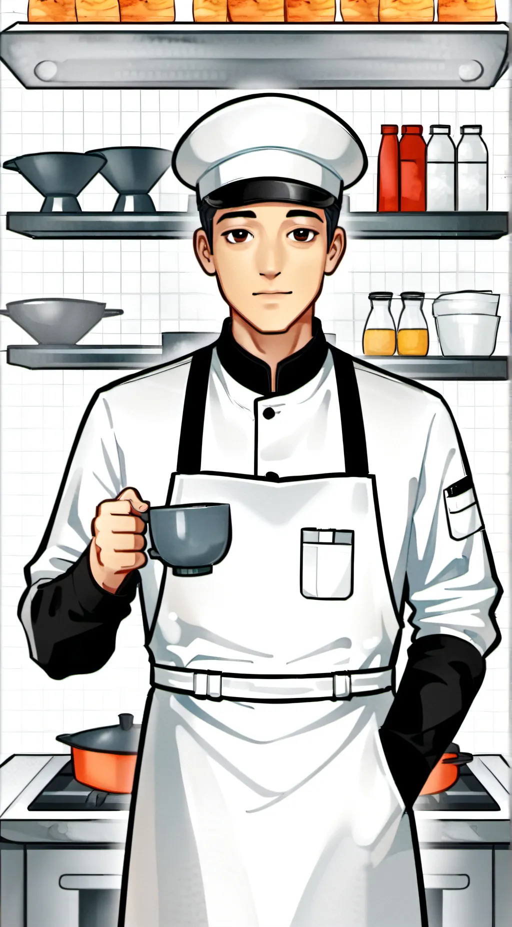 ai character: milkman background