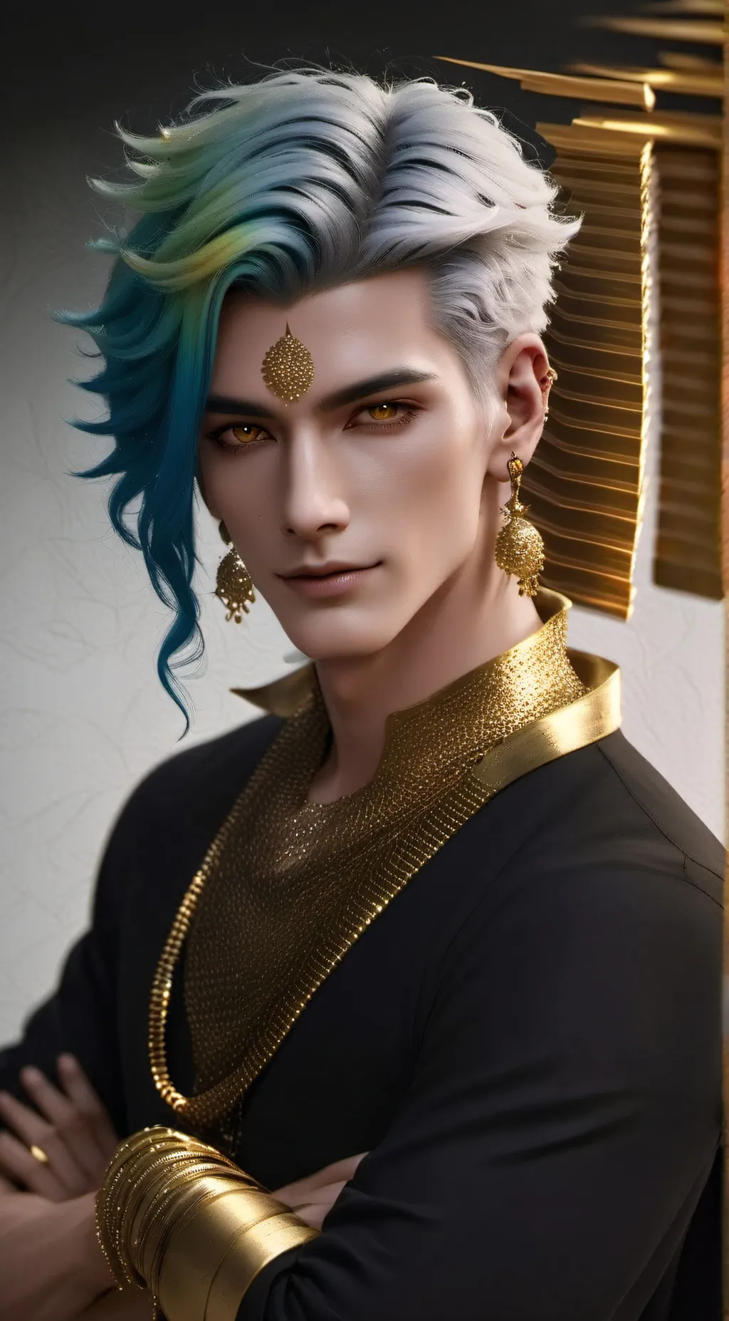 ai character: Caleb  background