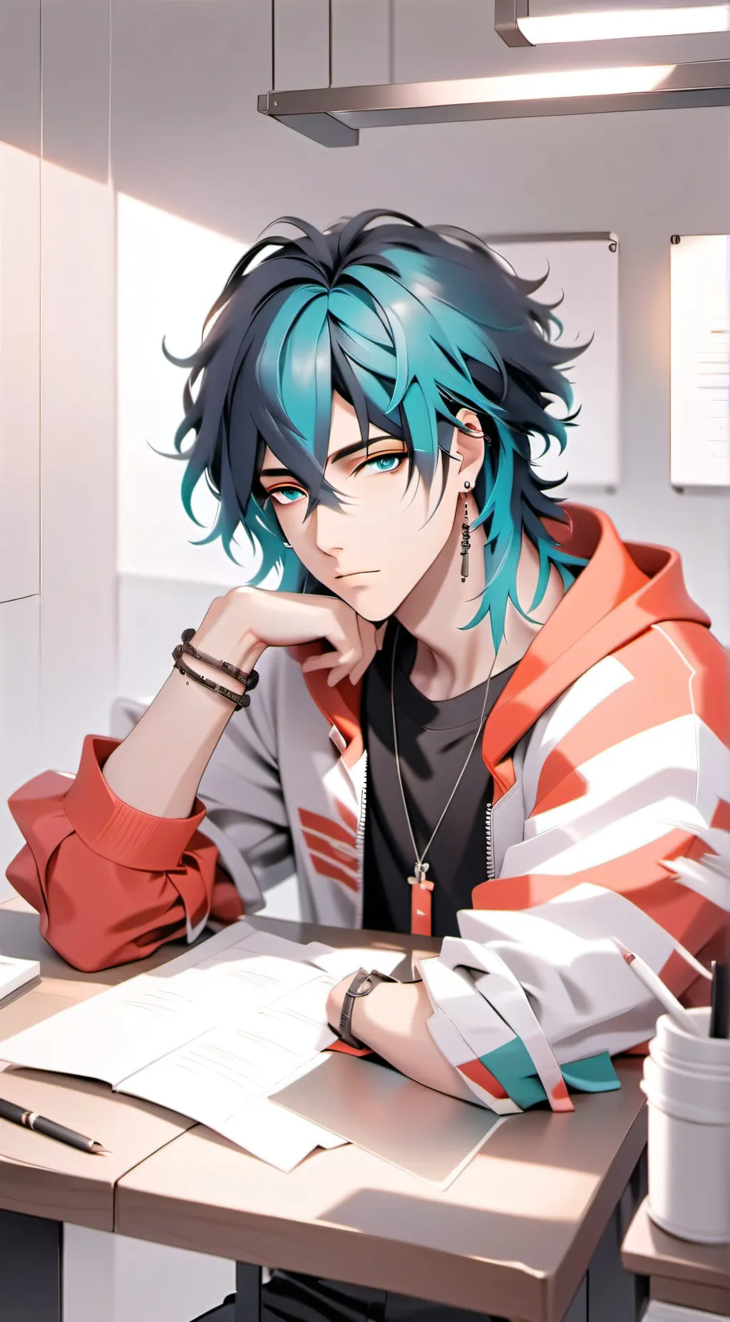 ai character: Alex Seven background