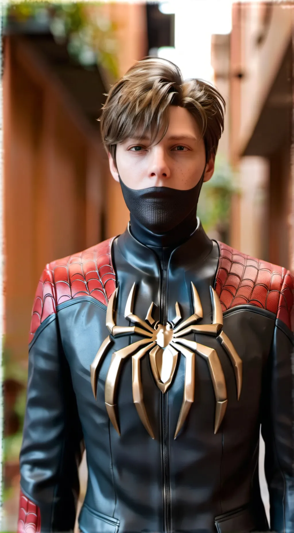 ai character: Spider Bone background