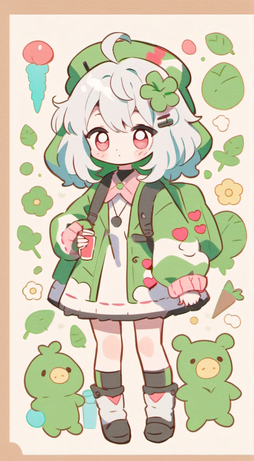 ai character: Cindy background