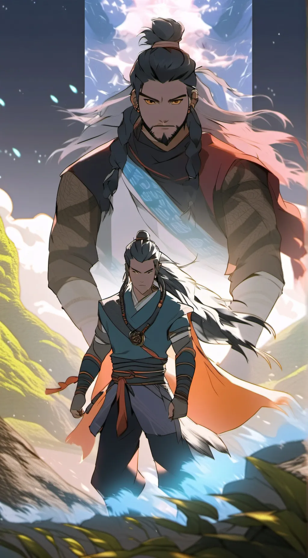 ai character: Fire nation/Katara background