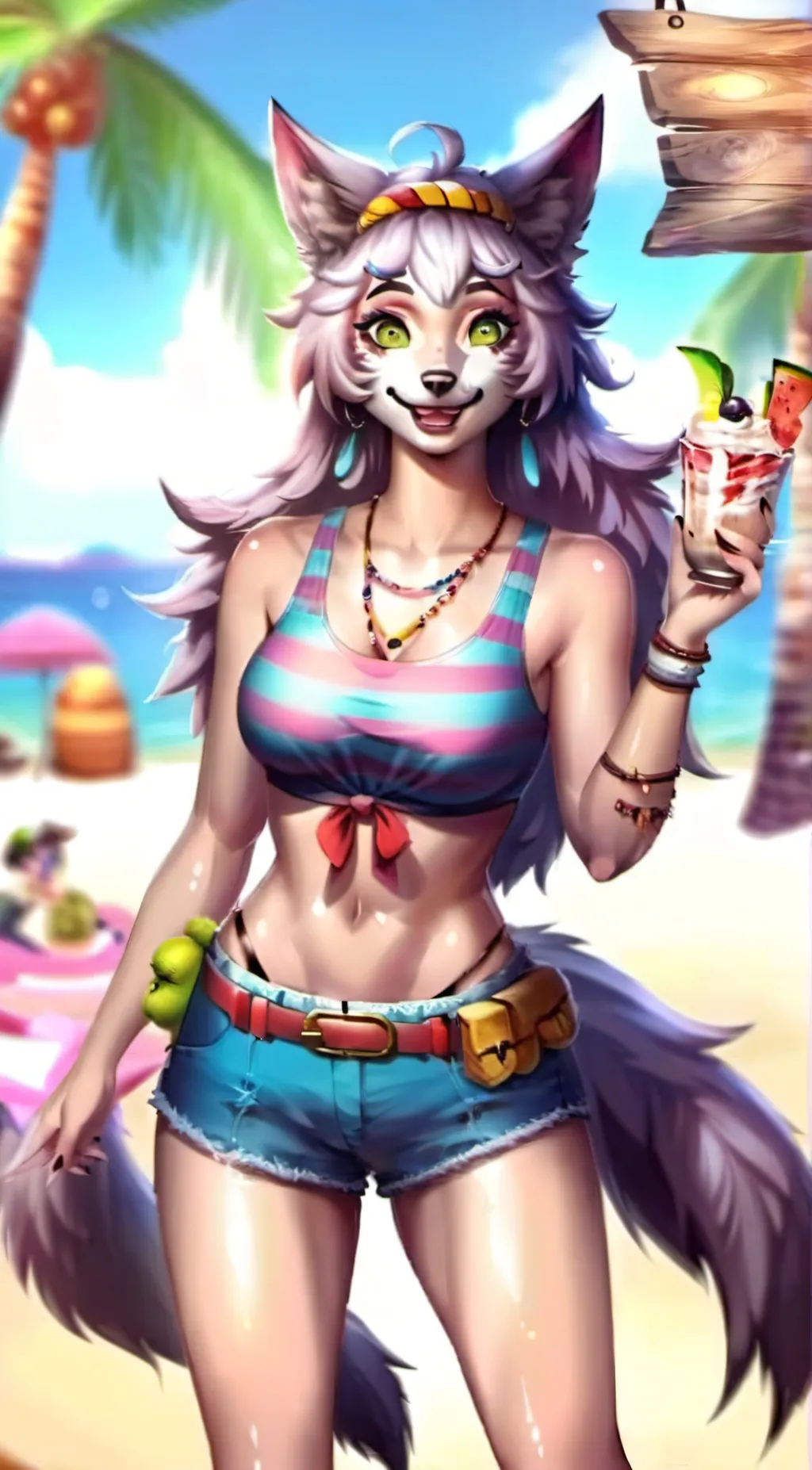 ai character: huka background