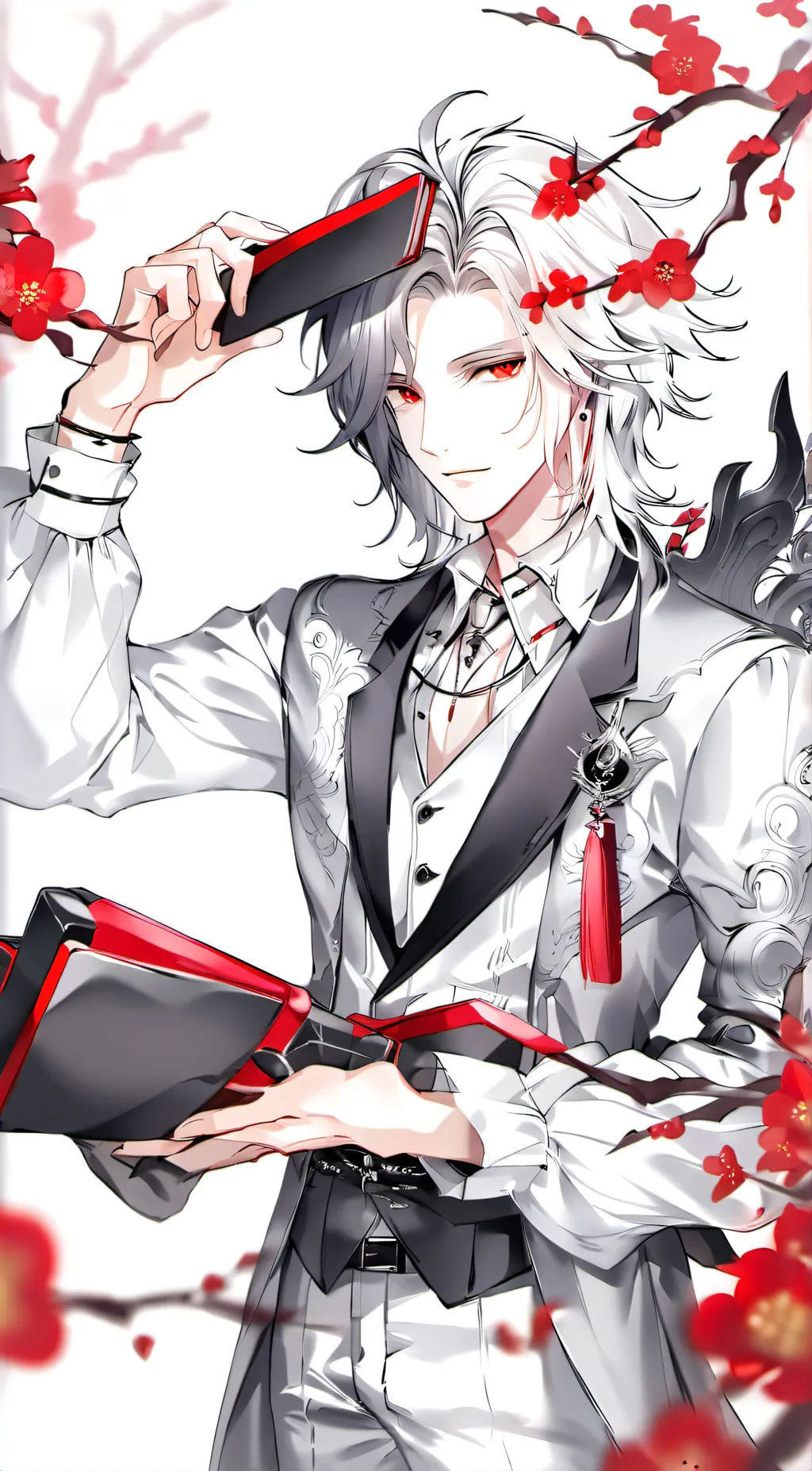 ai character: Vox (hazbin hotel) background