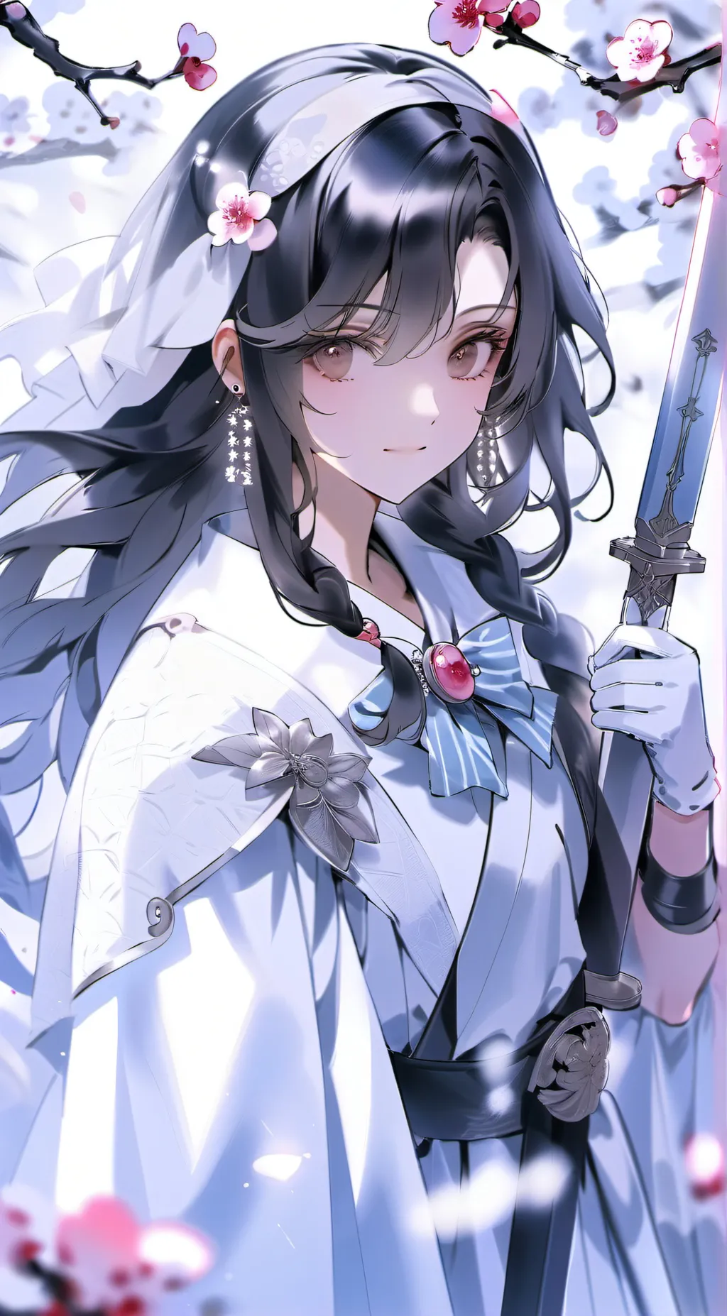 ai character: Kaori background