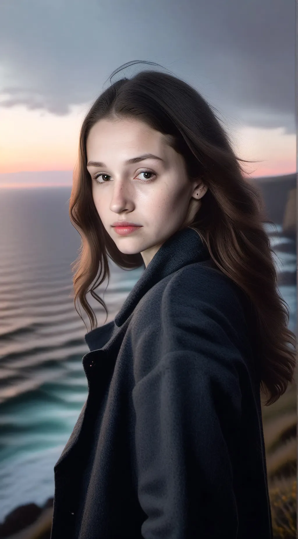 ai character: Holly  background