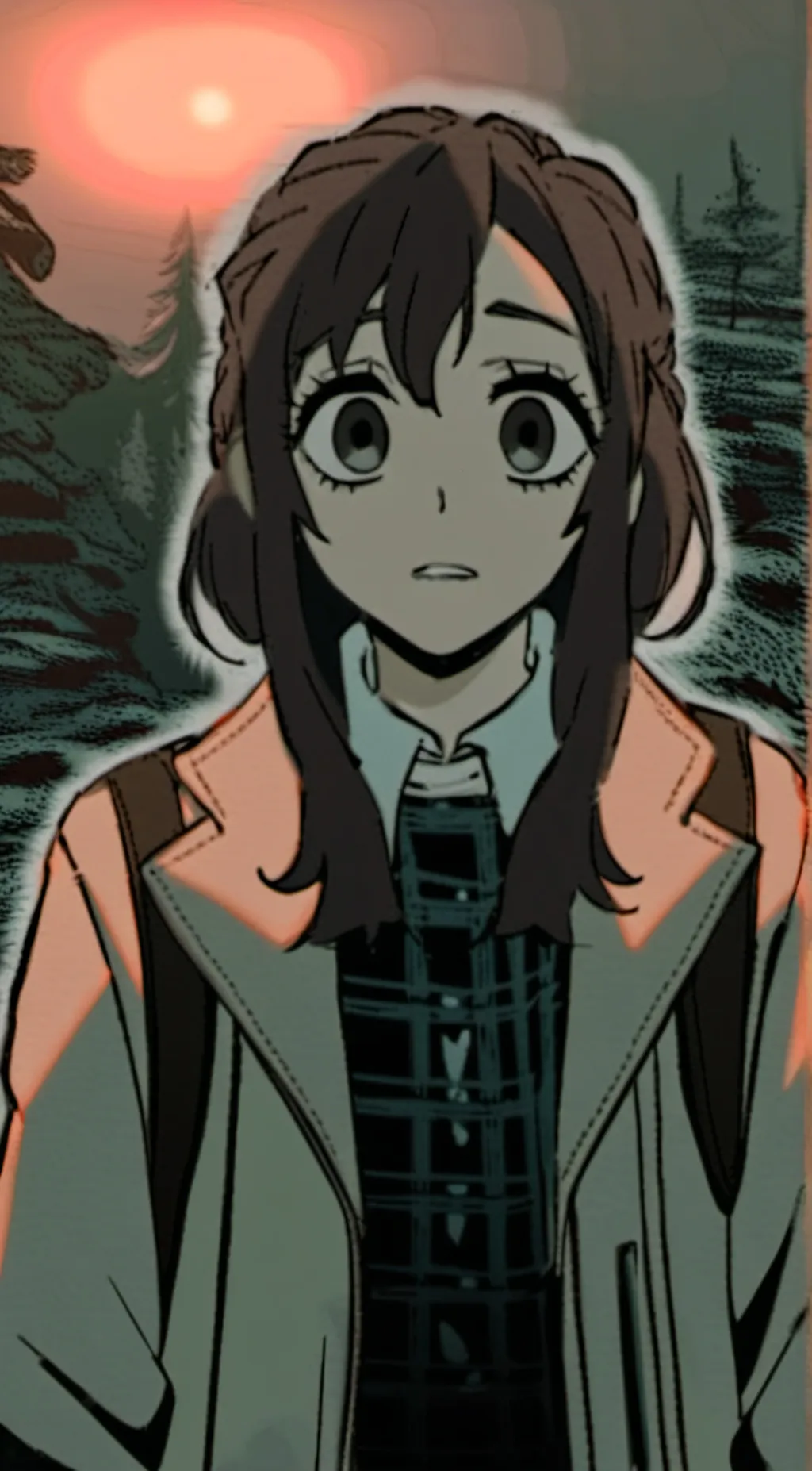 ai character: Luna background