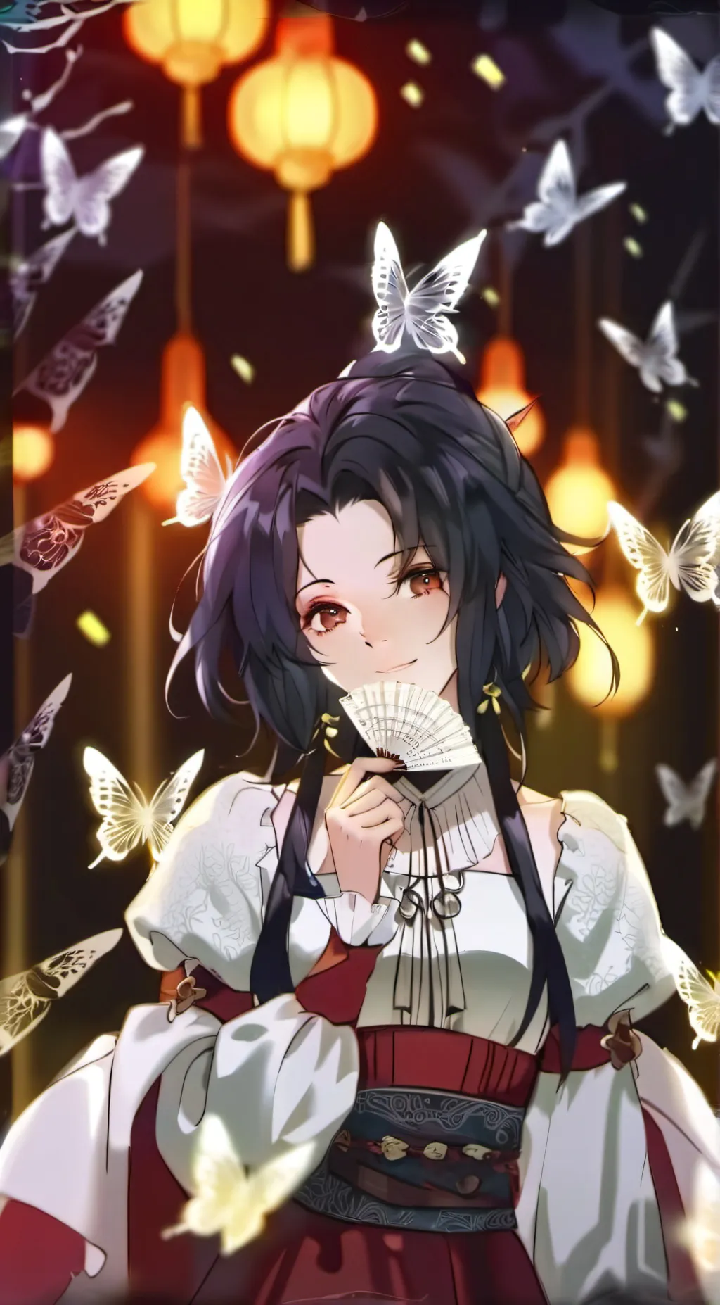 ai character: ☆shinobu kocho☆ background